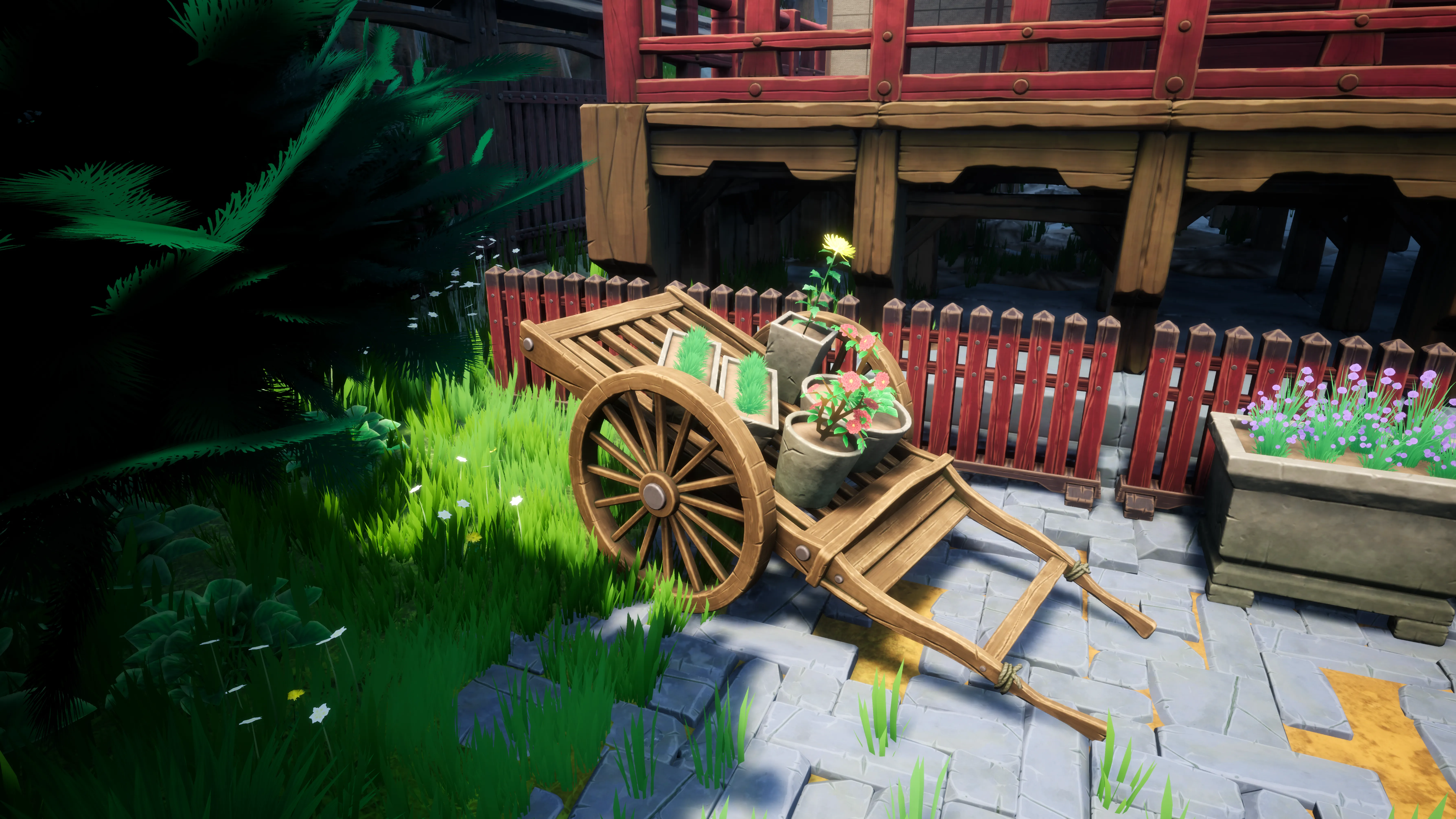 Stylized Japanese Shrine, image 8