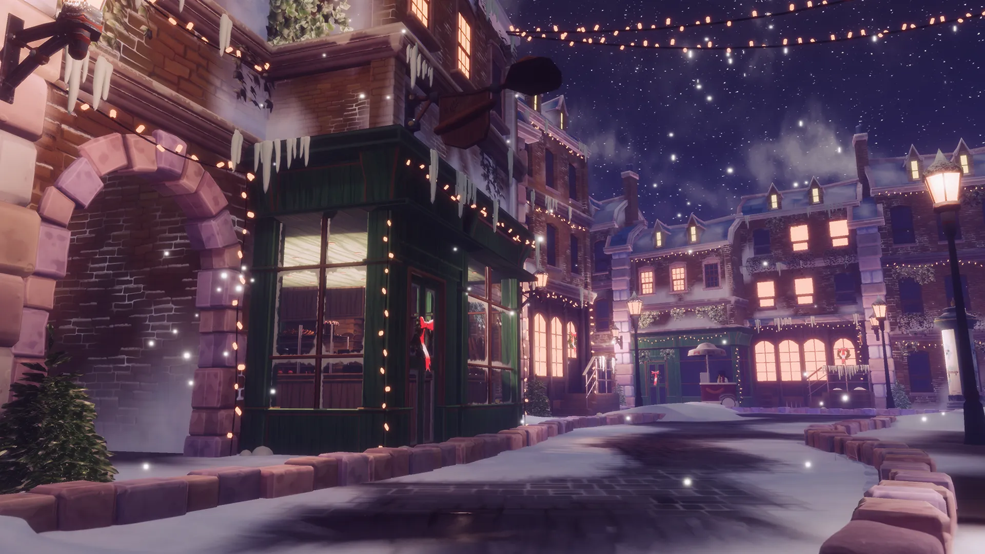 Stylized Christmas Town, image 16