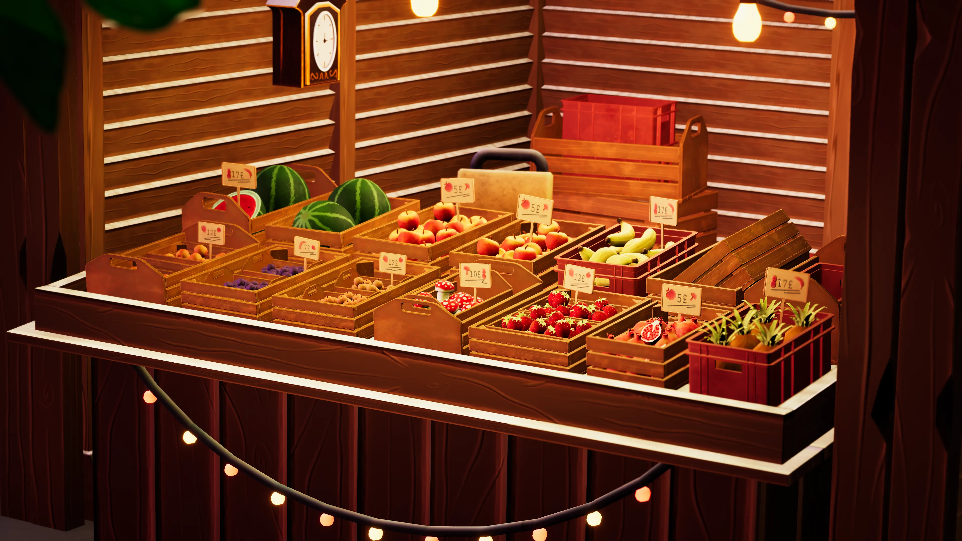 Stylized Christmas Market, image 30