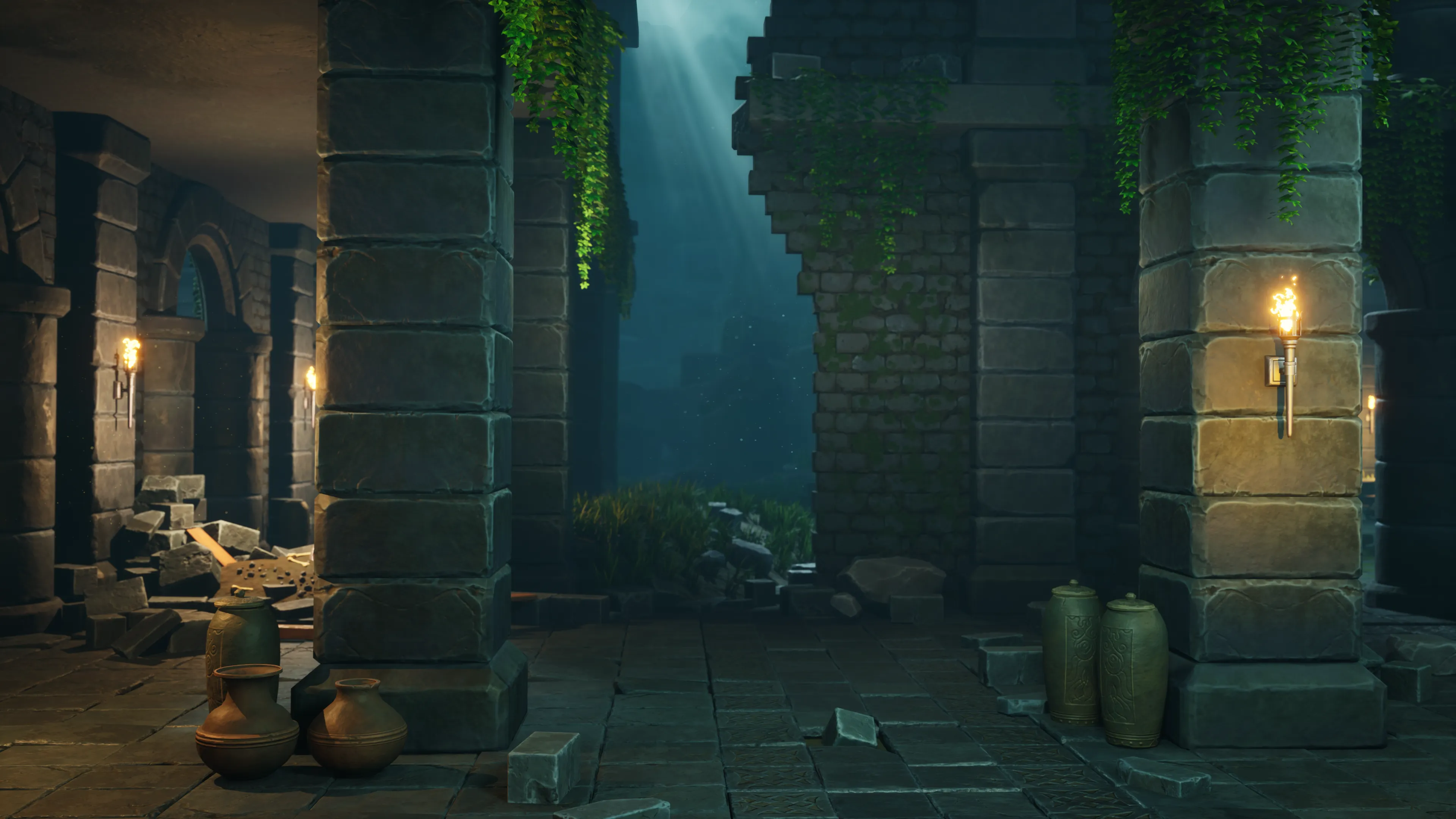 Stylized Lost Ruins, image 8