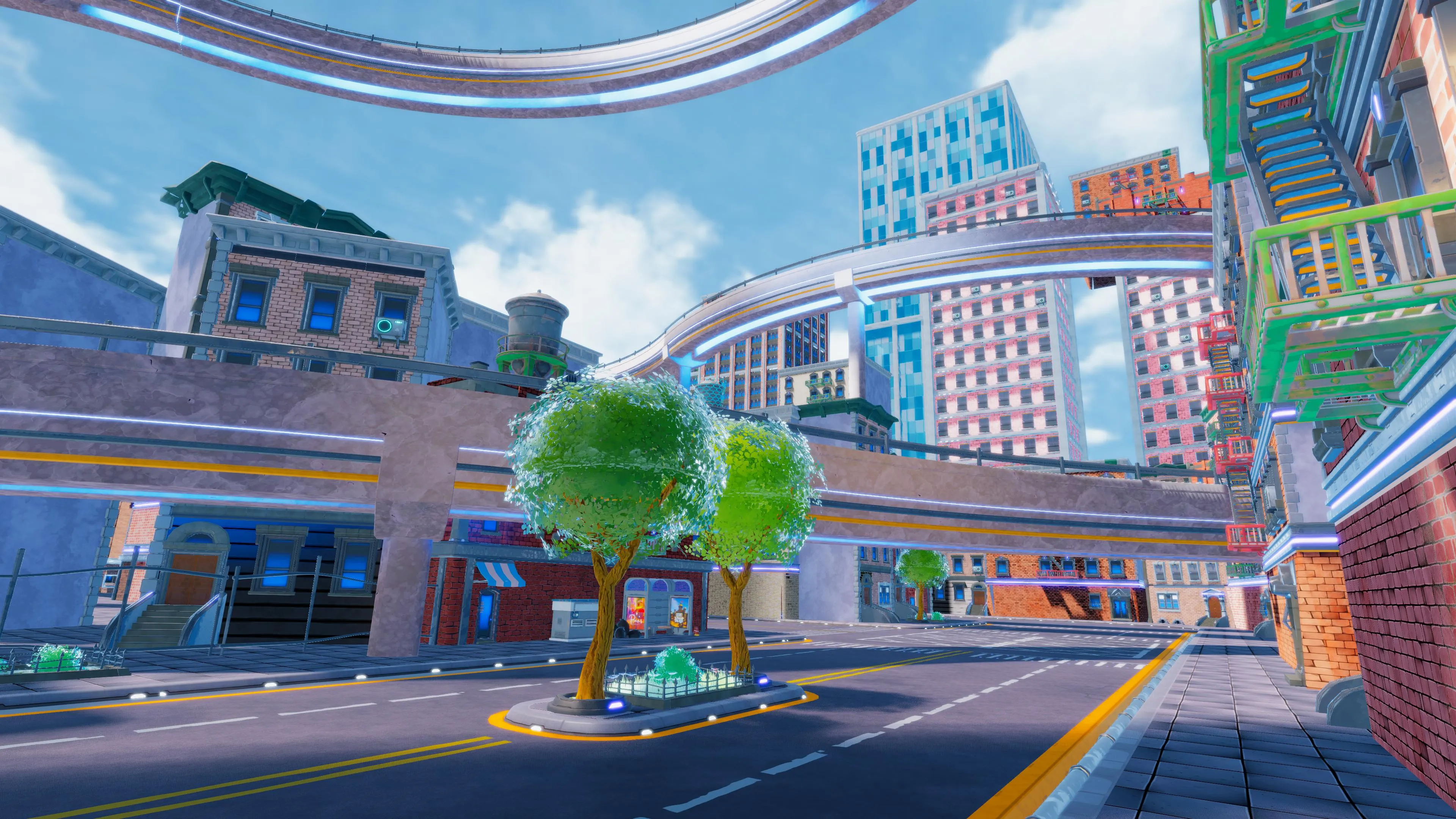 Stylized Sci-Fi Modern City, image 34
