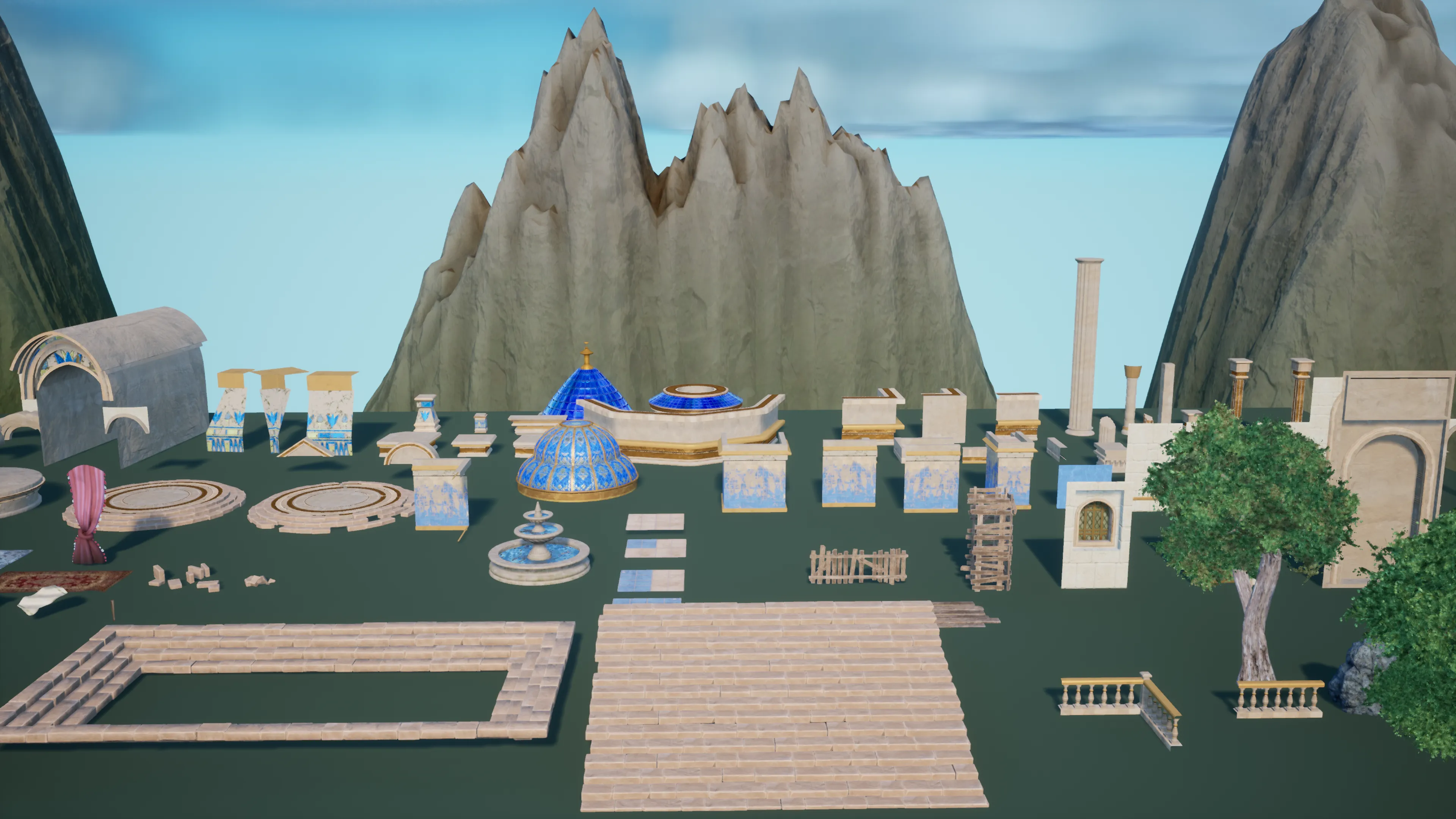 Stylized Paradise Gardens, image 12
