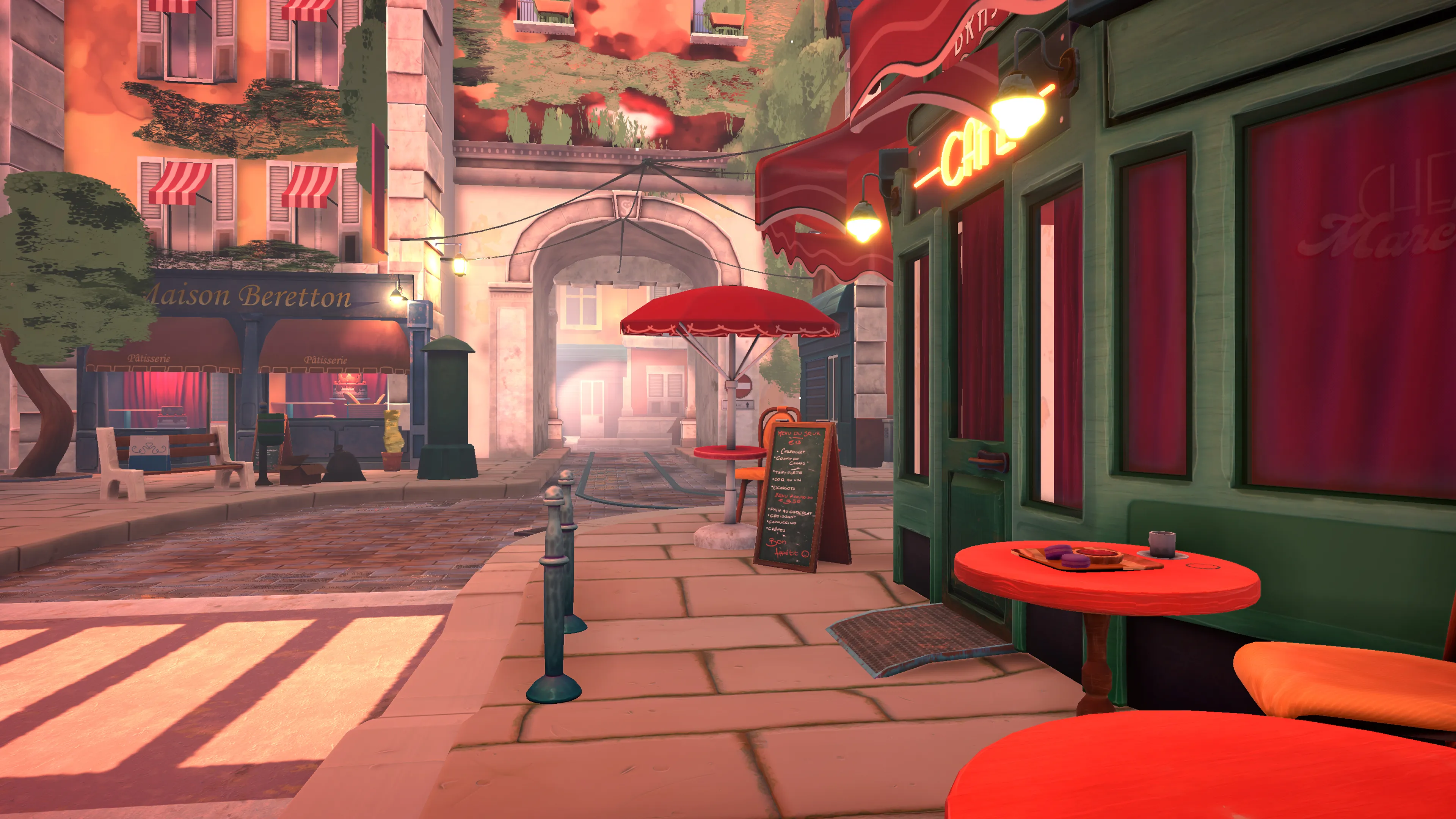 Stylized Paris Street, image 11