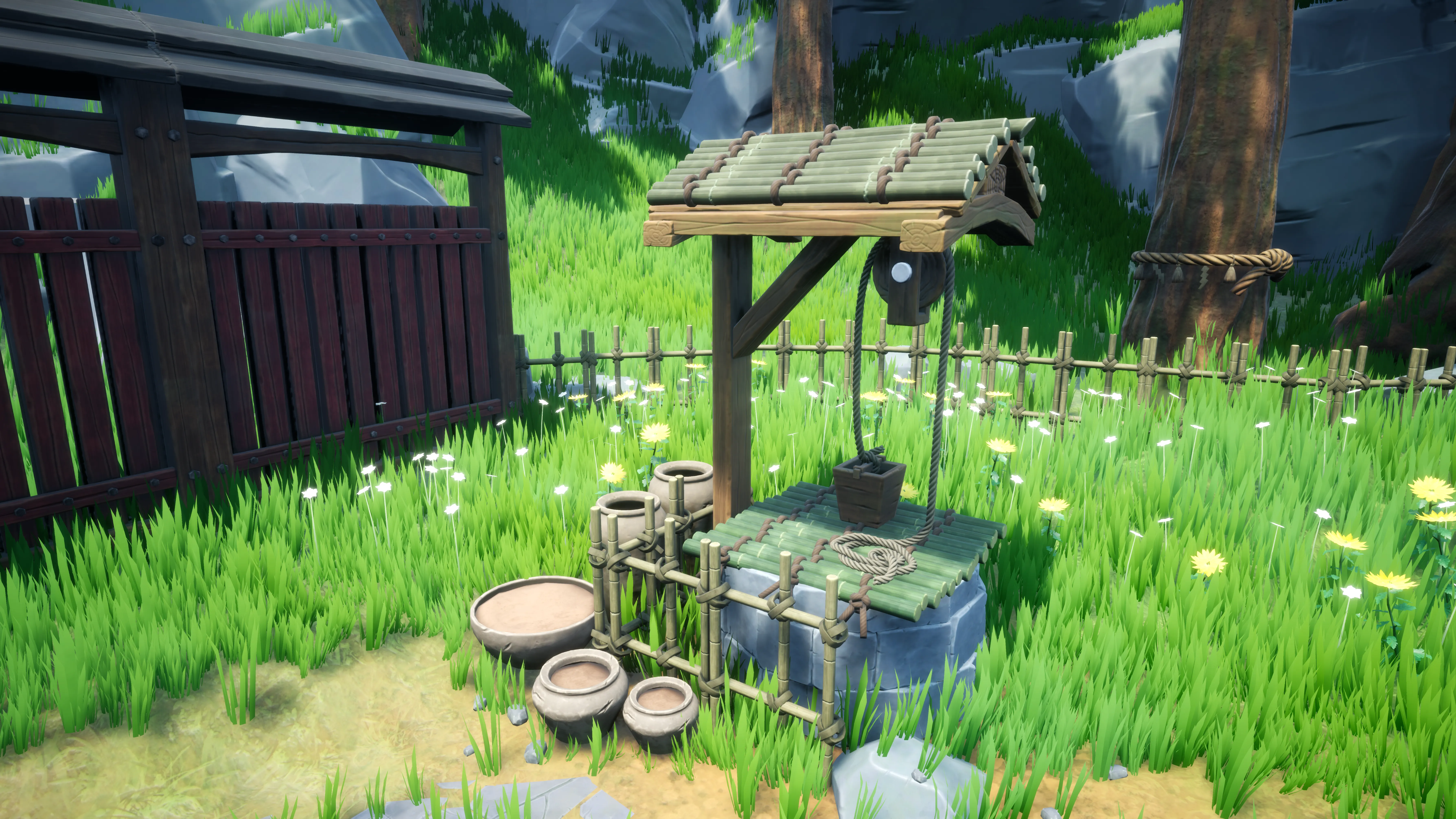 Stylized Japanese Shrine, image 12