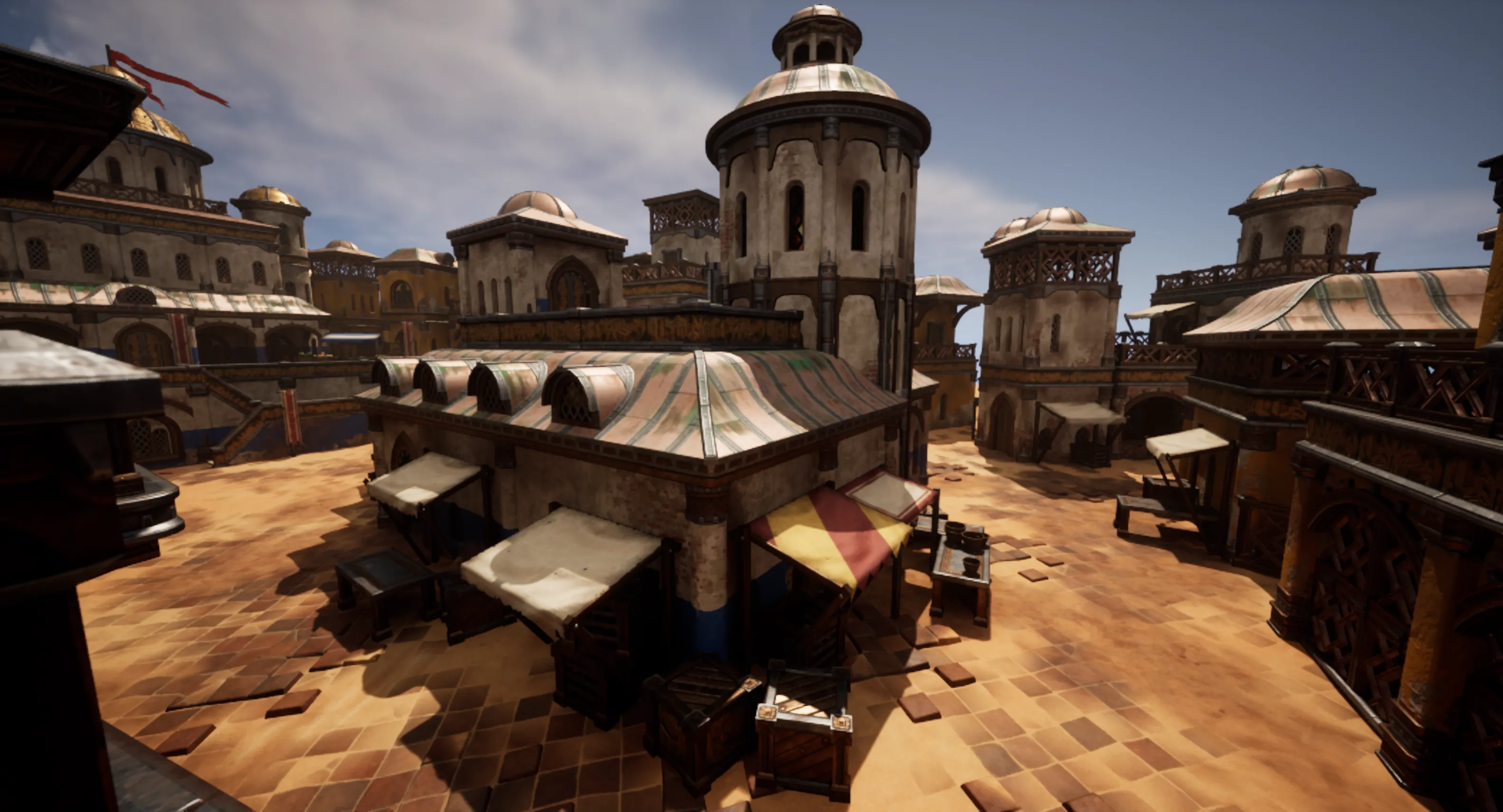 Stylized Desert Bazaar, image 10