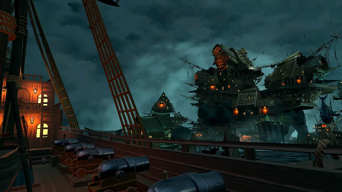 Stylized Pirate Port City, image 28