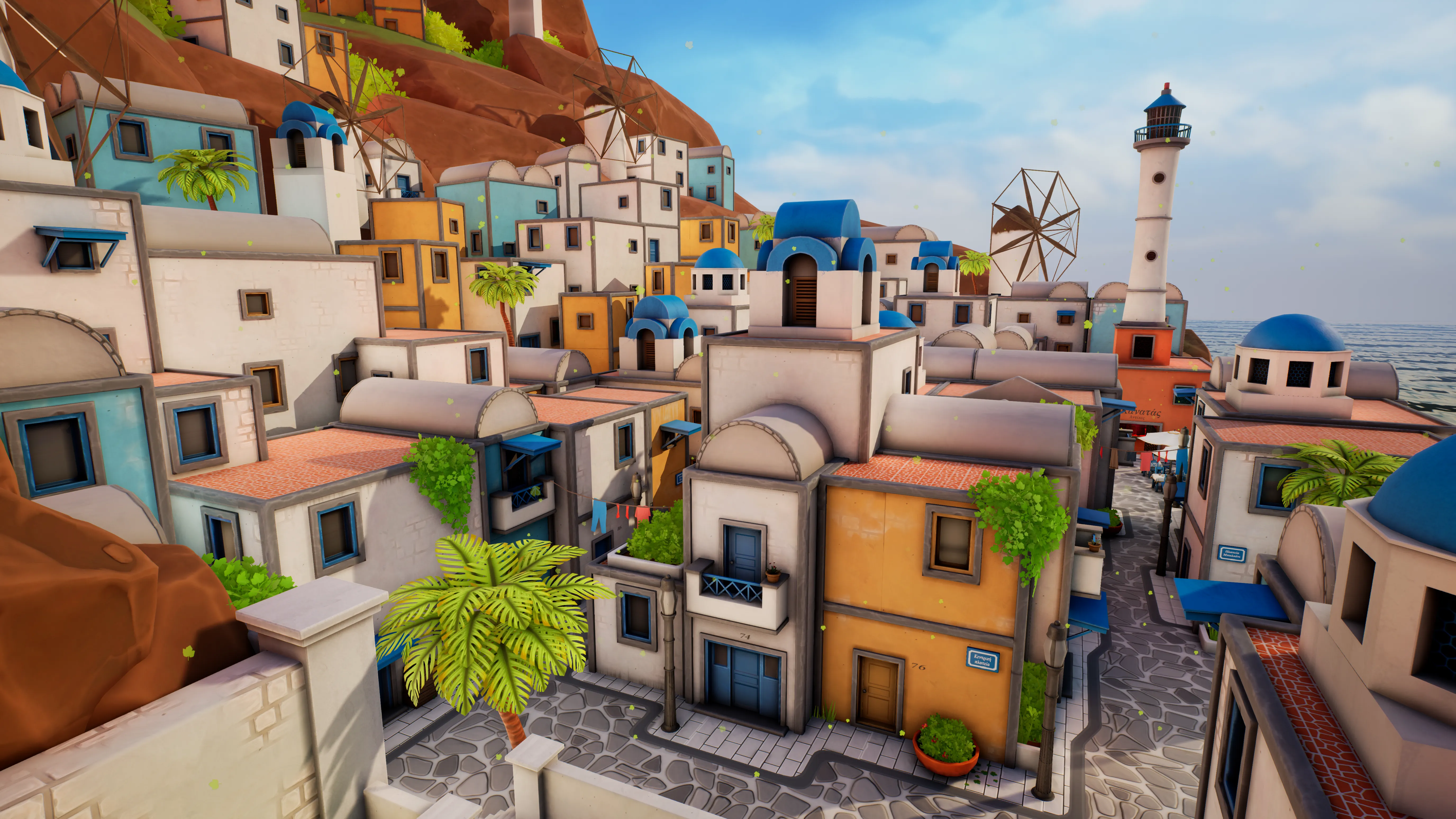 Stylized Greek Island, image 2