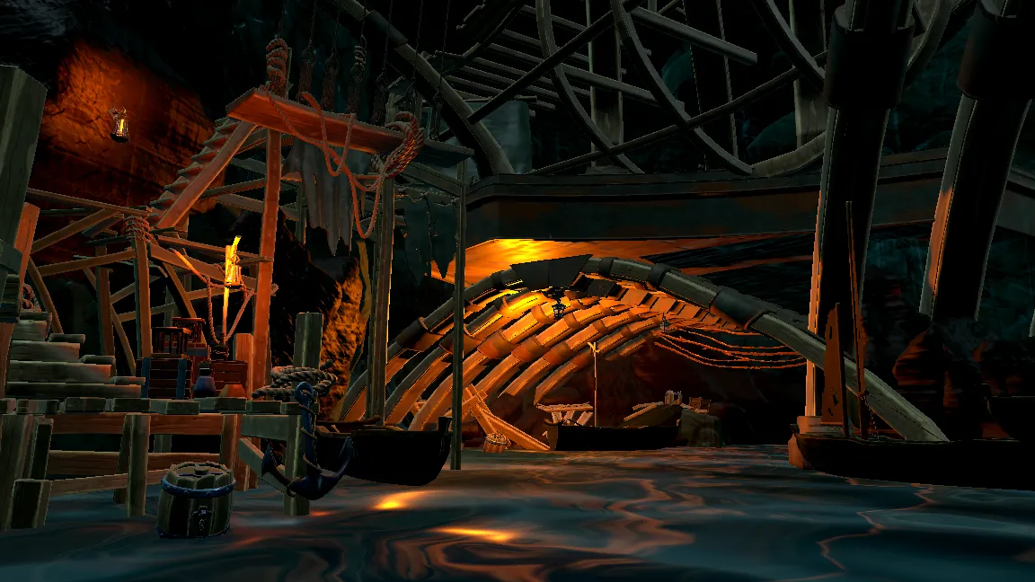 Stylized Pirate Port City, image 24