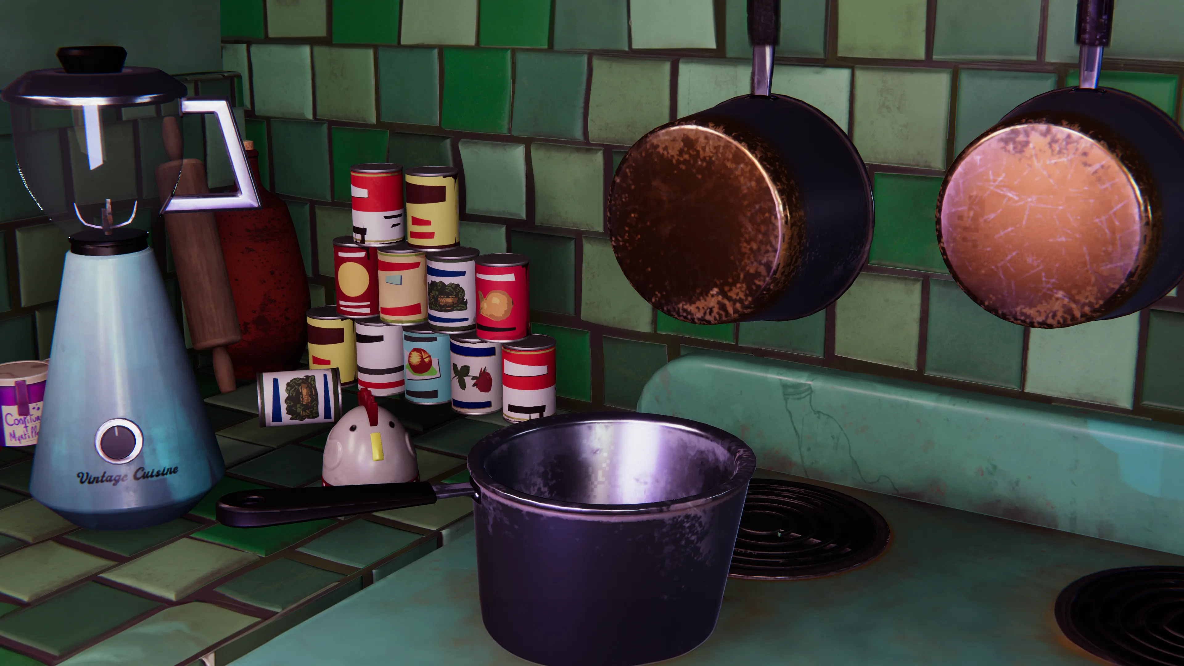 Stylized House Interior, image 30