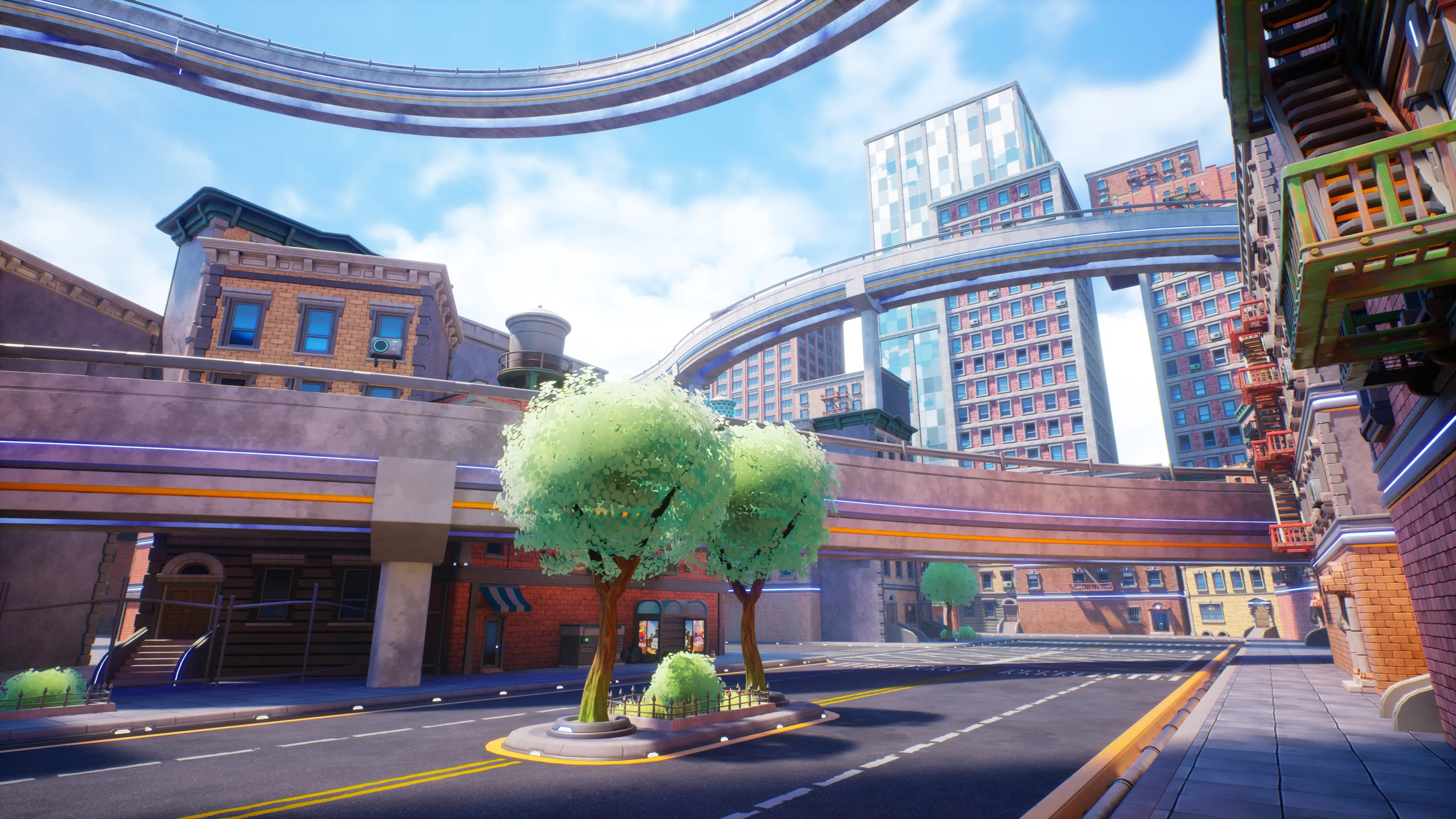 Stylized Sci-Fi Modern City, image 15