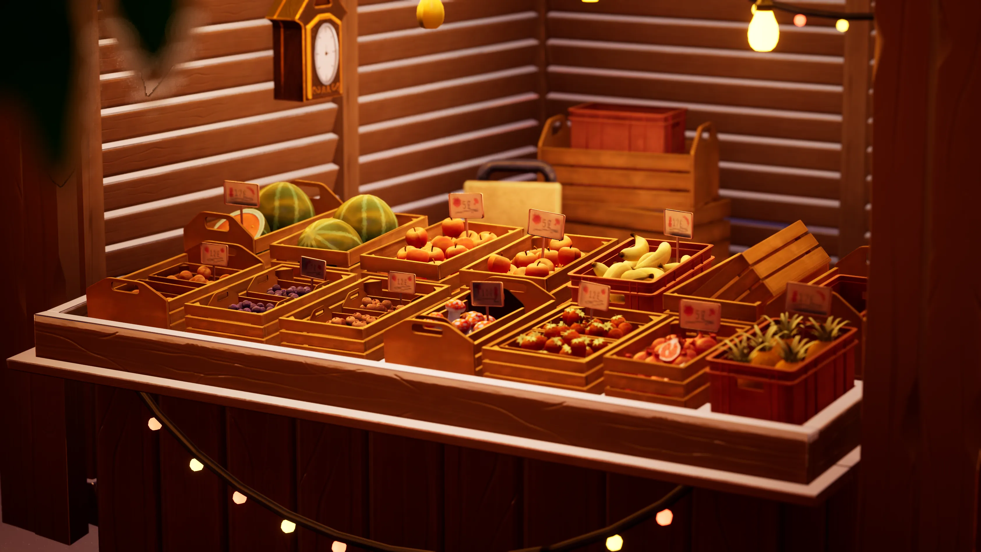 Stylized Christmas Market, image 11