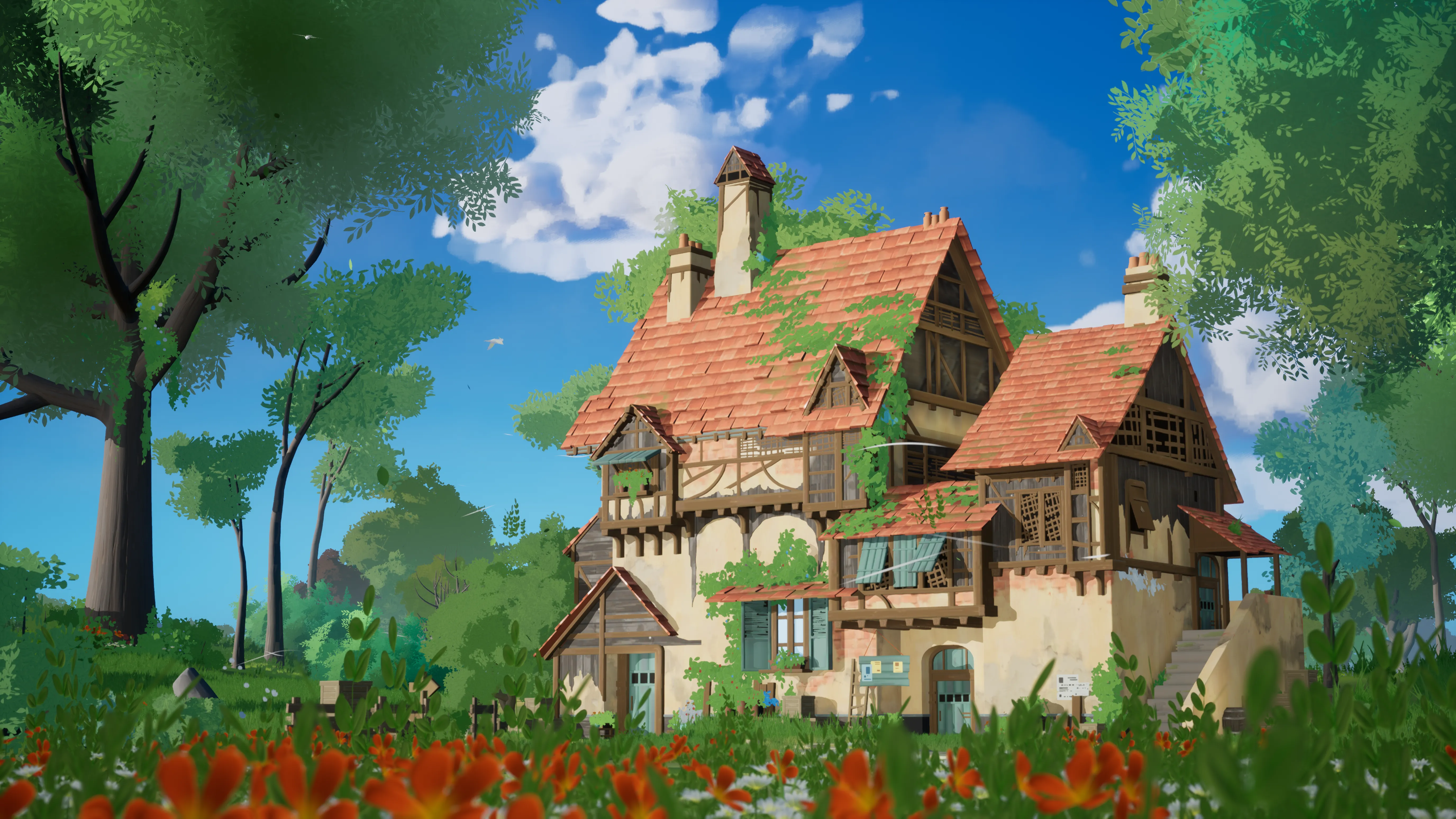 Stylized Medieval House, image 2