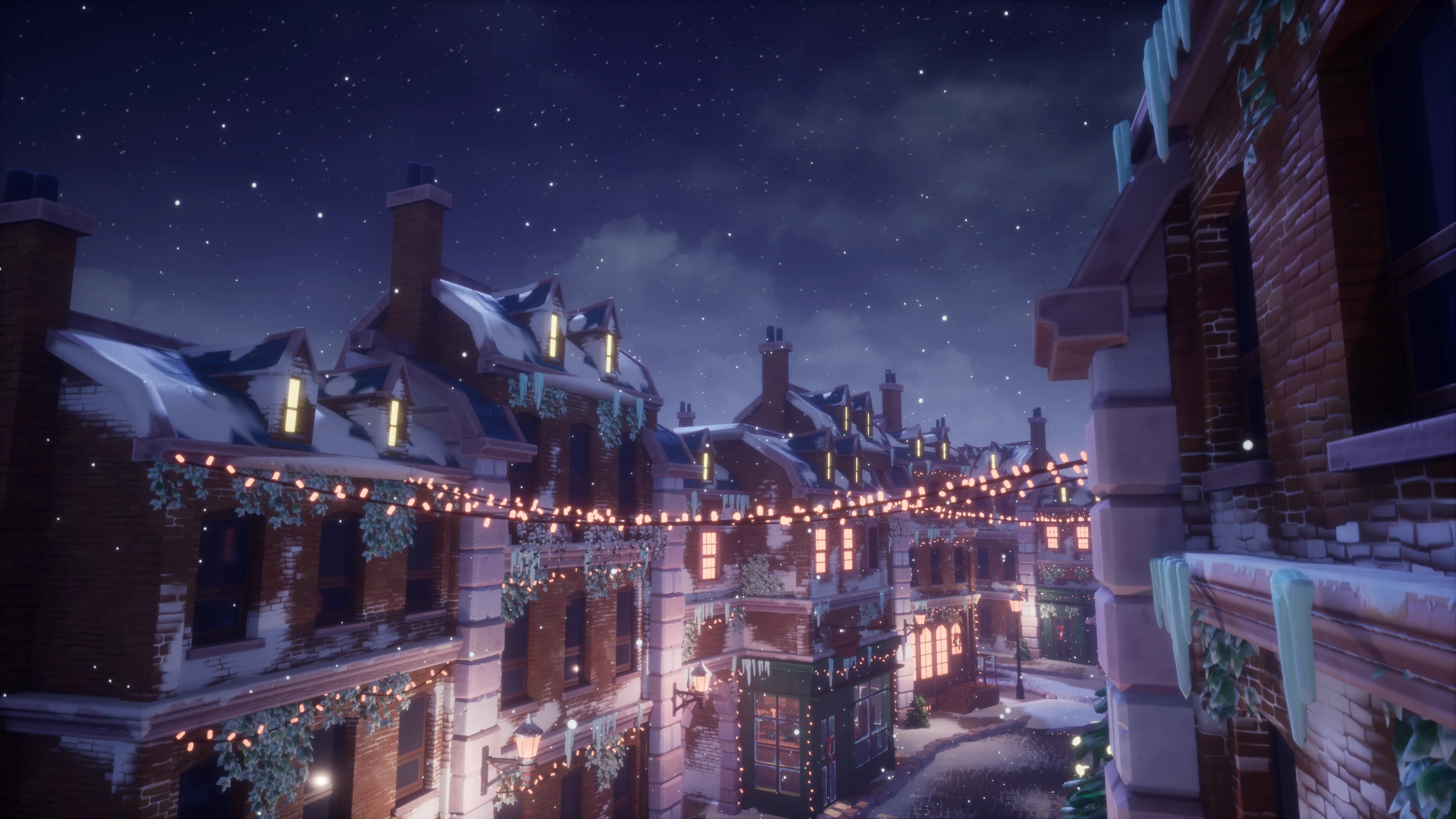 Stylized Christmas Town, image 5