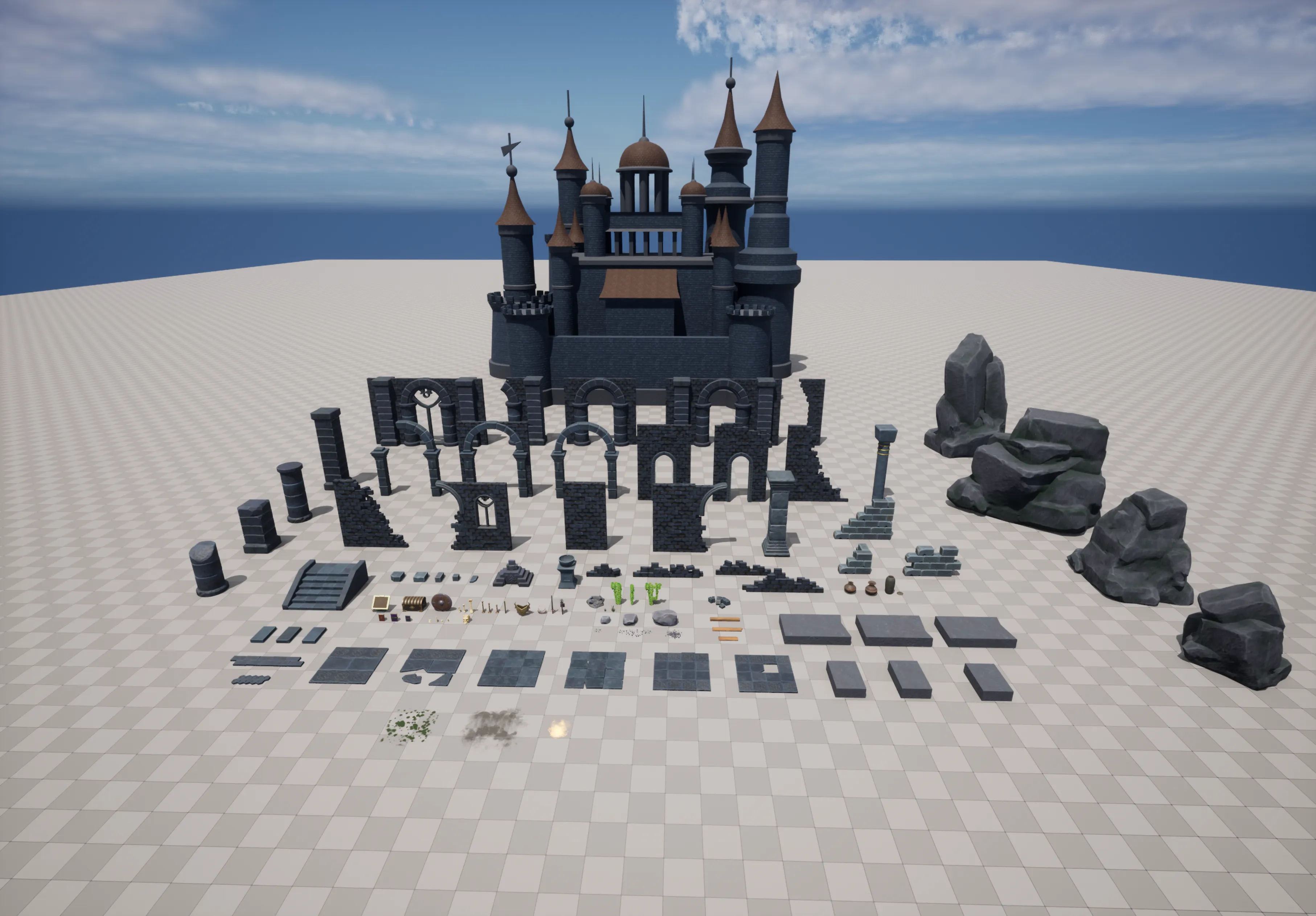 Stylized Lost Ruins, image 14