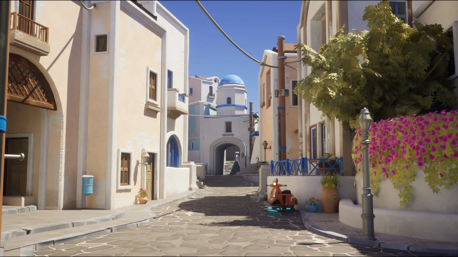 Stylized Greek Island II, image 8