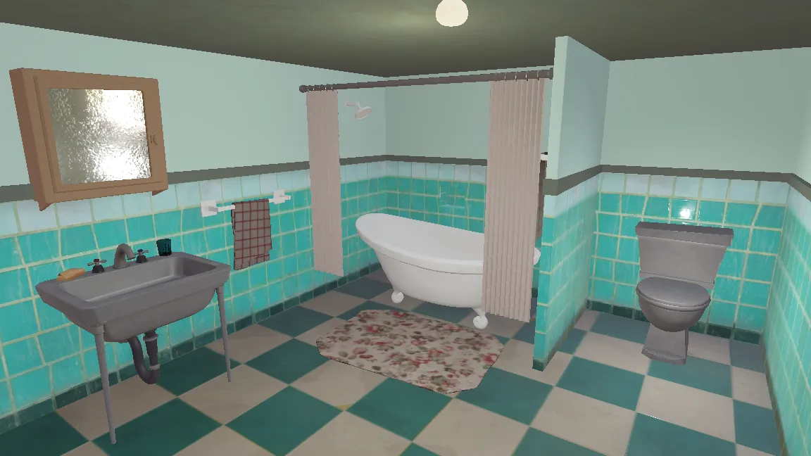 Stylized House Interior, image 24