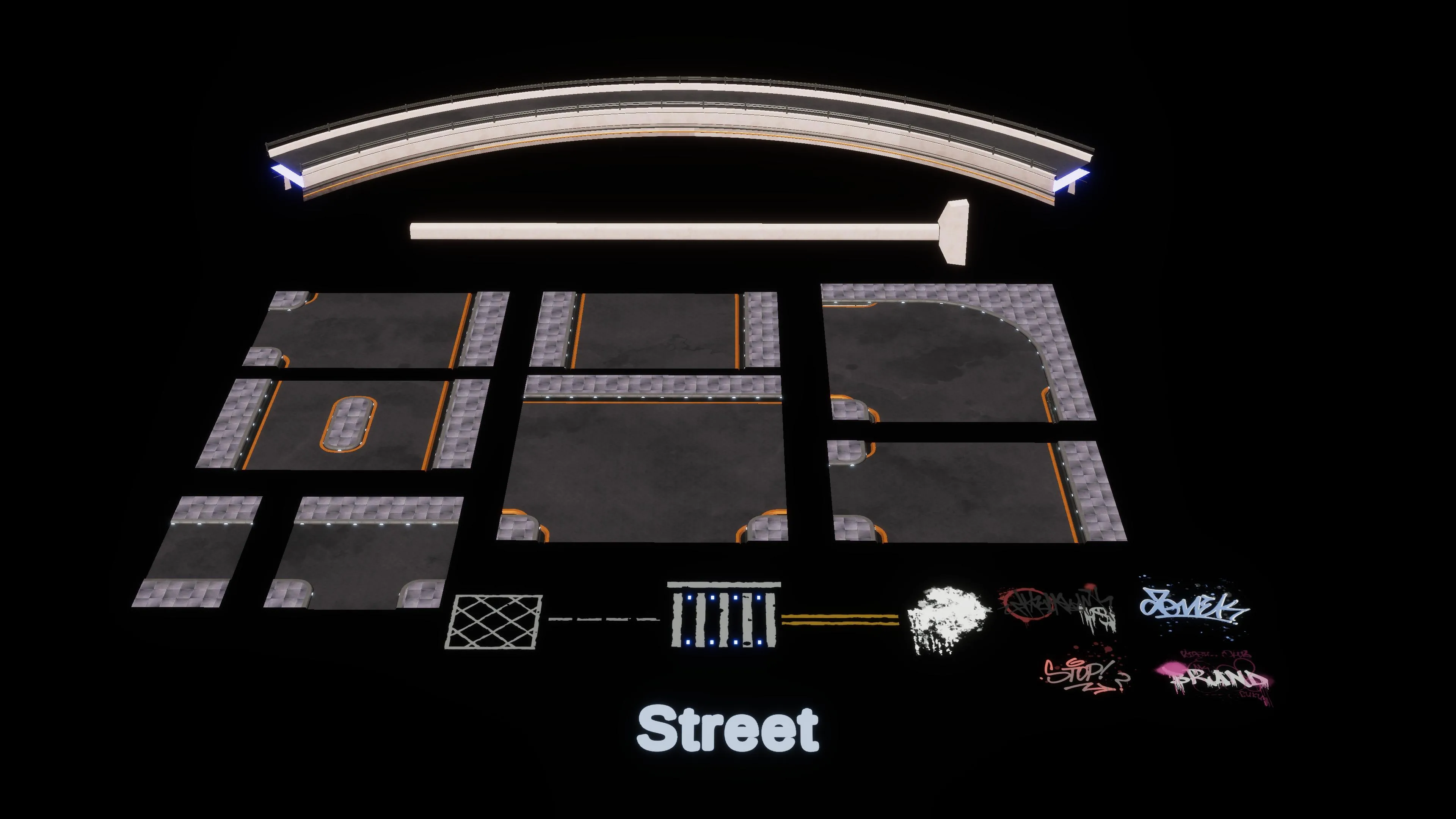 Stylized Sci-Fi Modern City, image 38