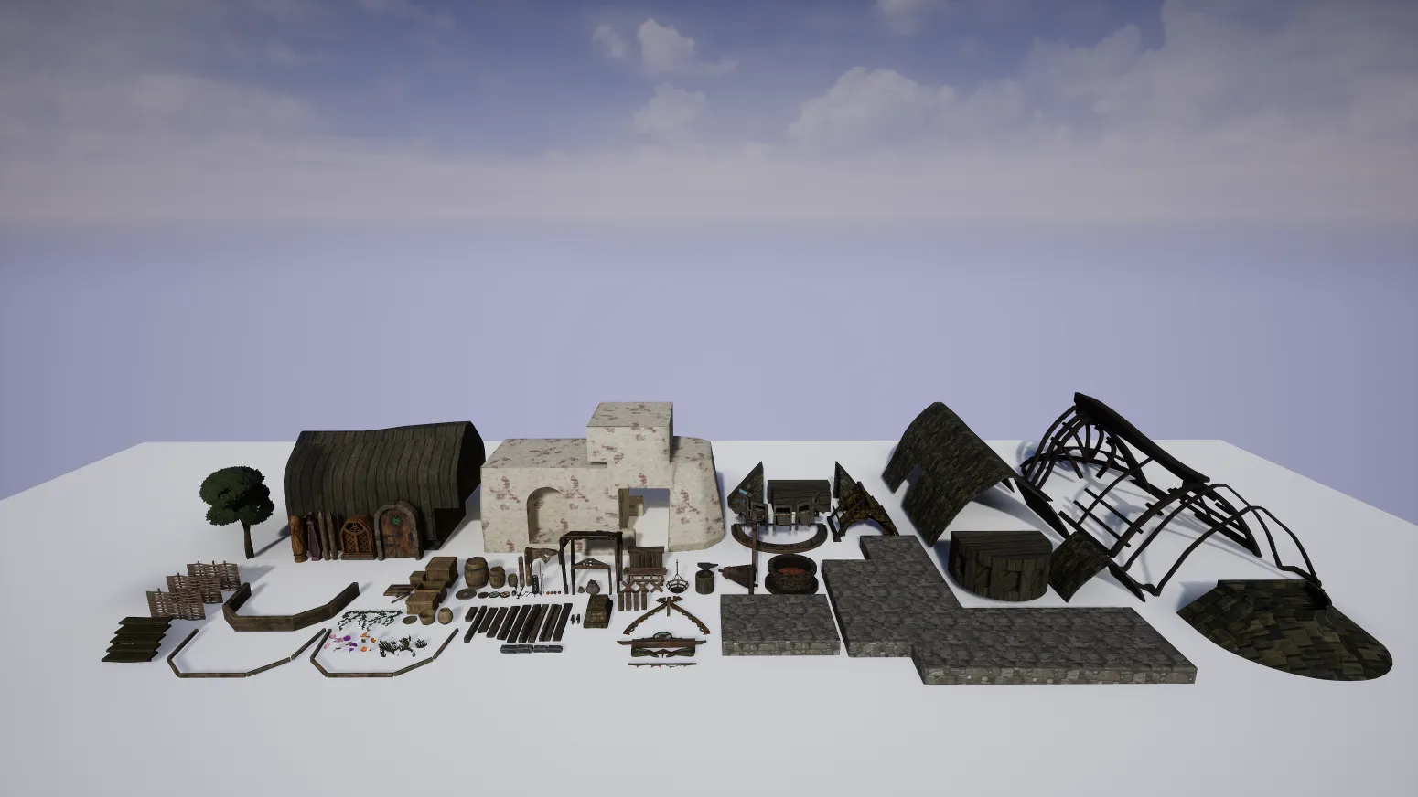 Stylized Viking Hut, image 11