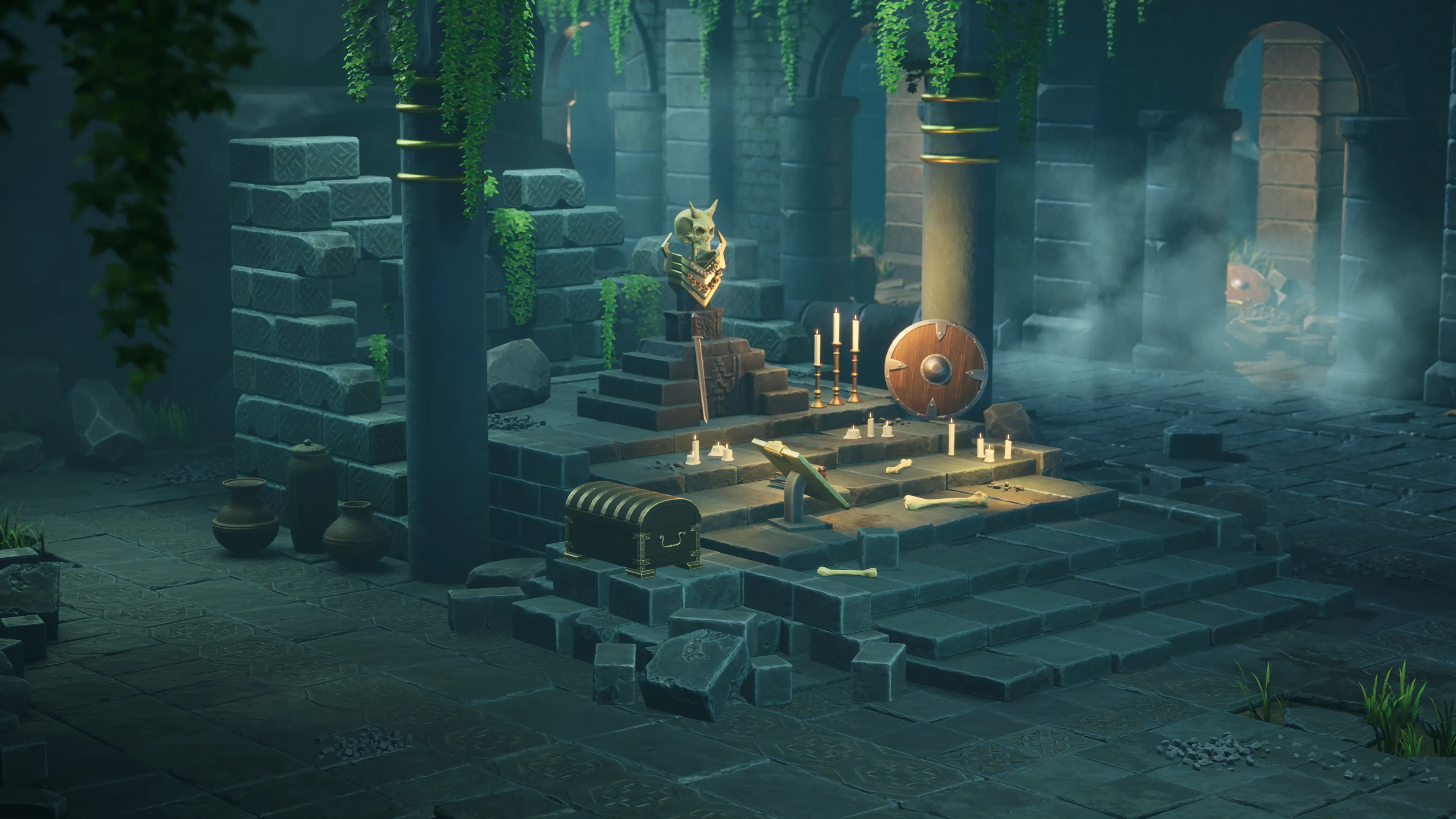 Stylized Lost Ruins, image 5
