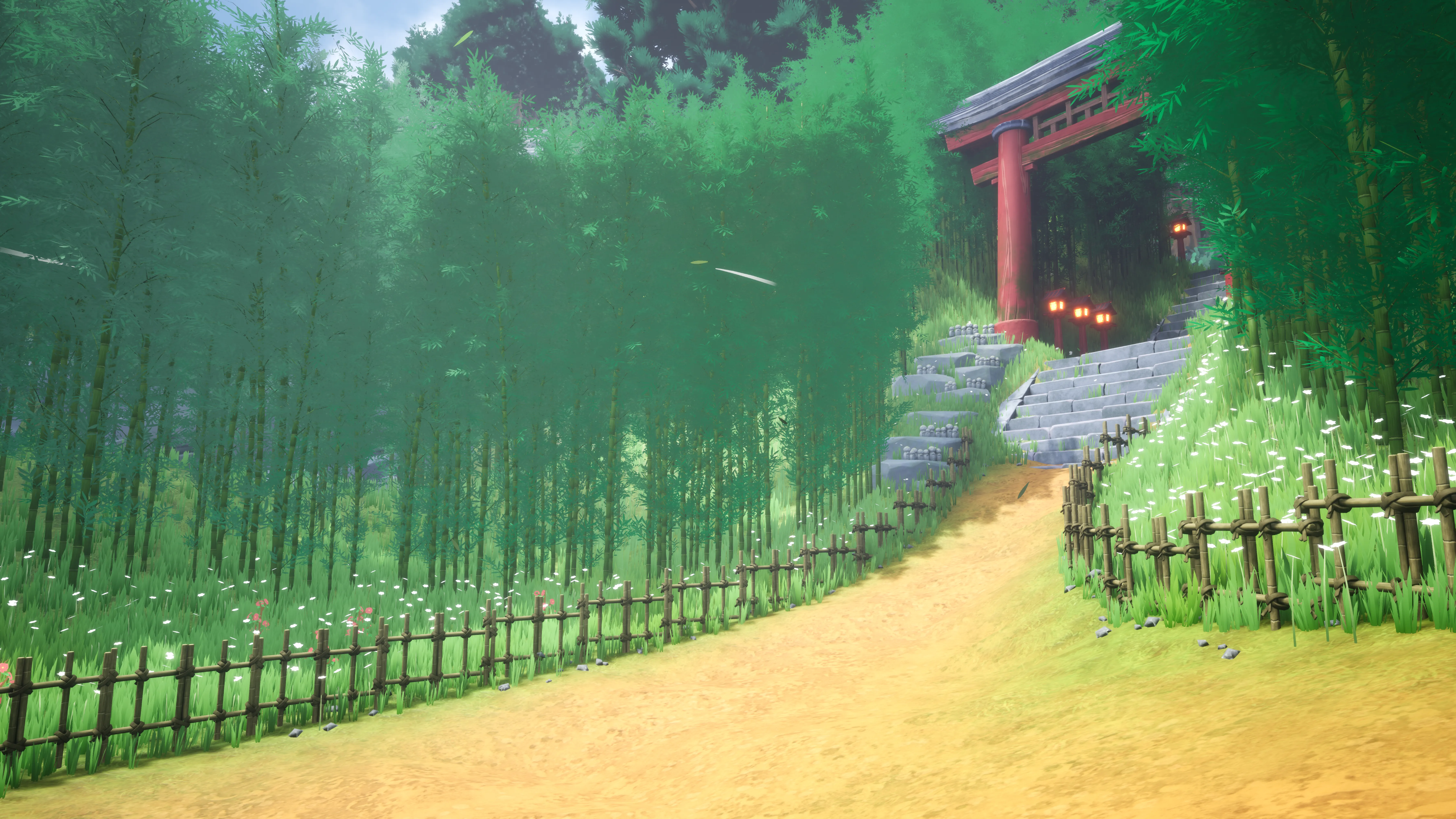 Stylized Japanese Shrine, image 13