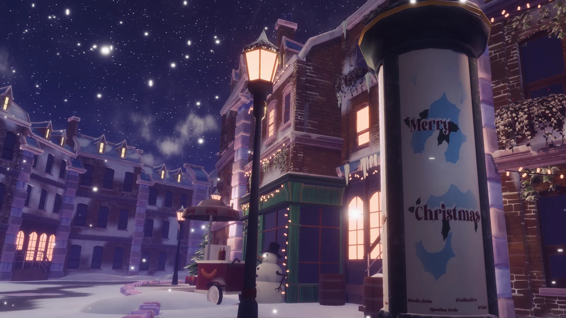 Stylized Christmas Town, image 19