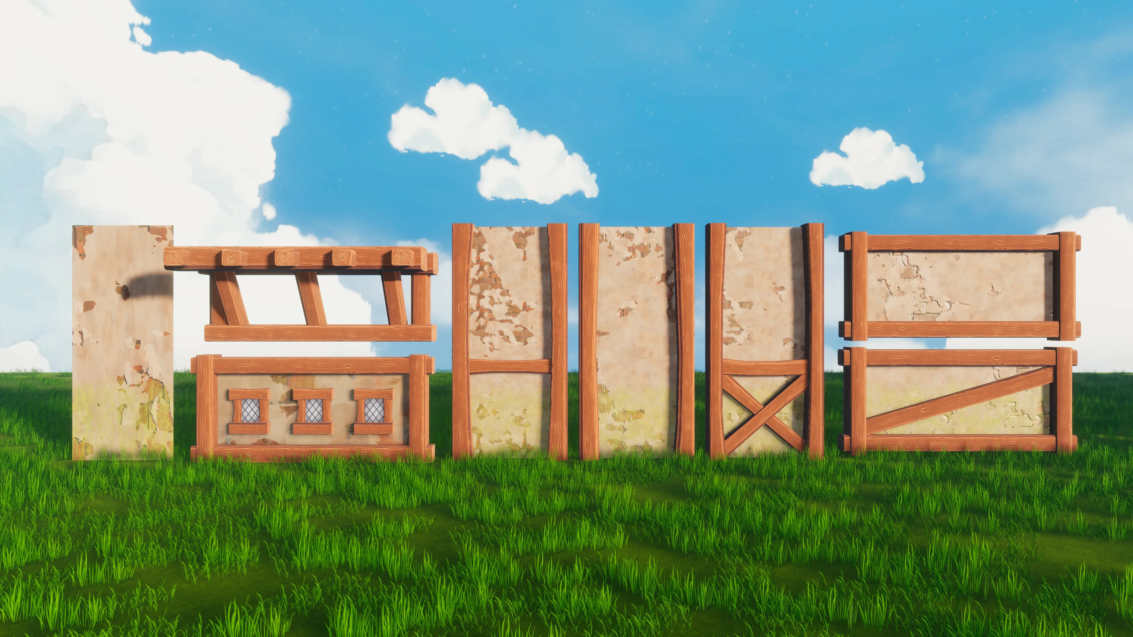 Stylized Medieval Town, image 23