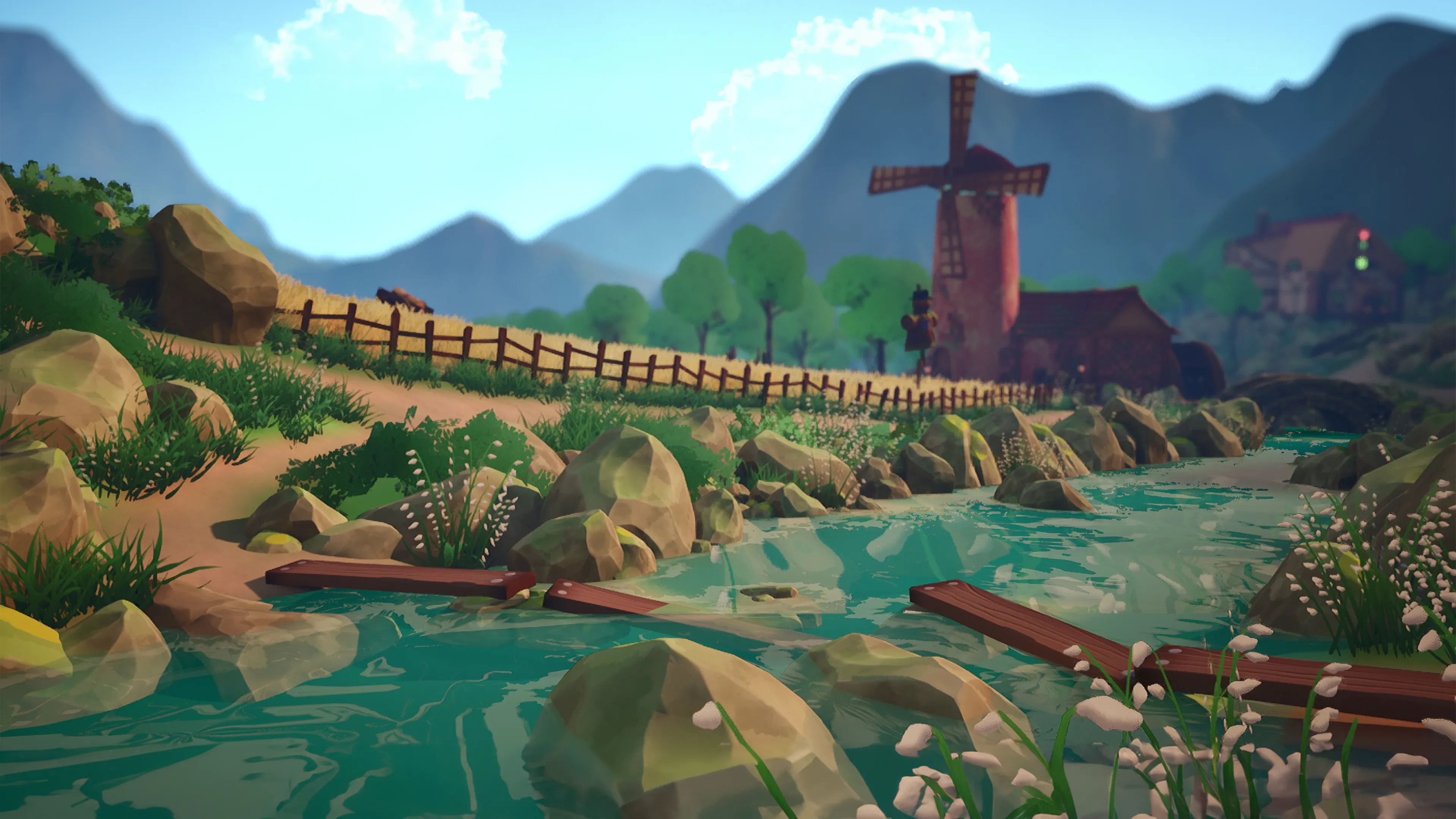 Stylized Windmill Valley, image 8