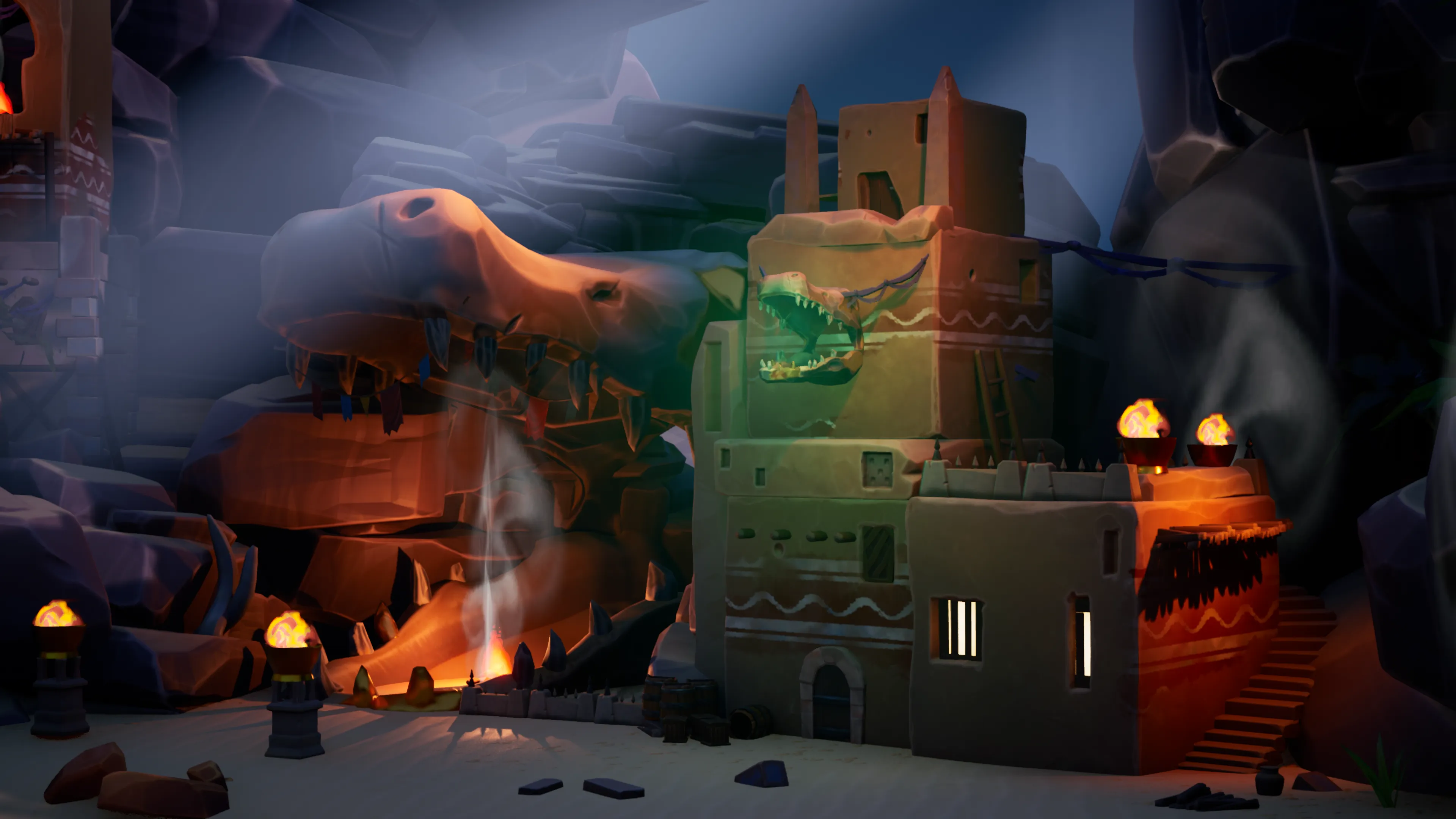 Stylized Desert Town, image 6