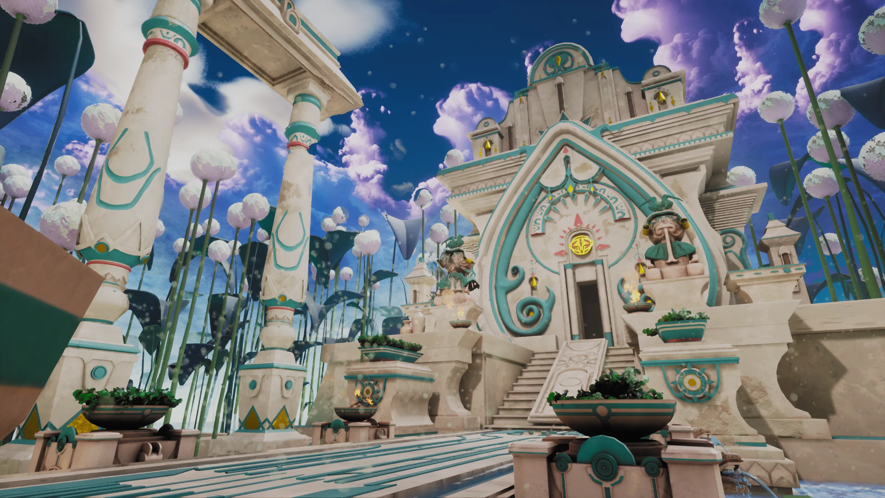 Stylized Ancient Temple, image 4