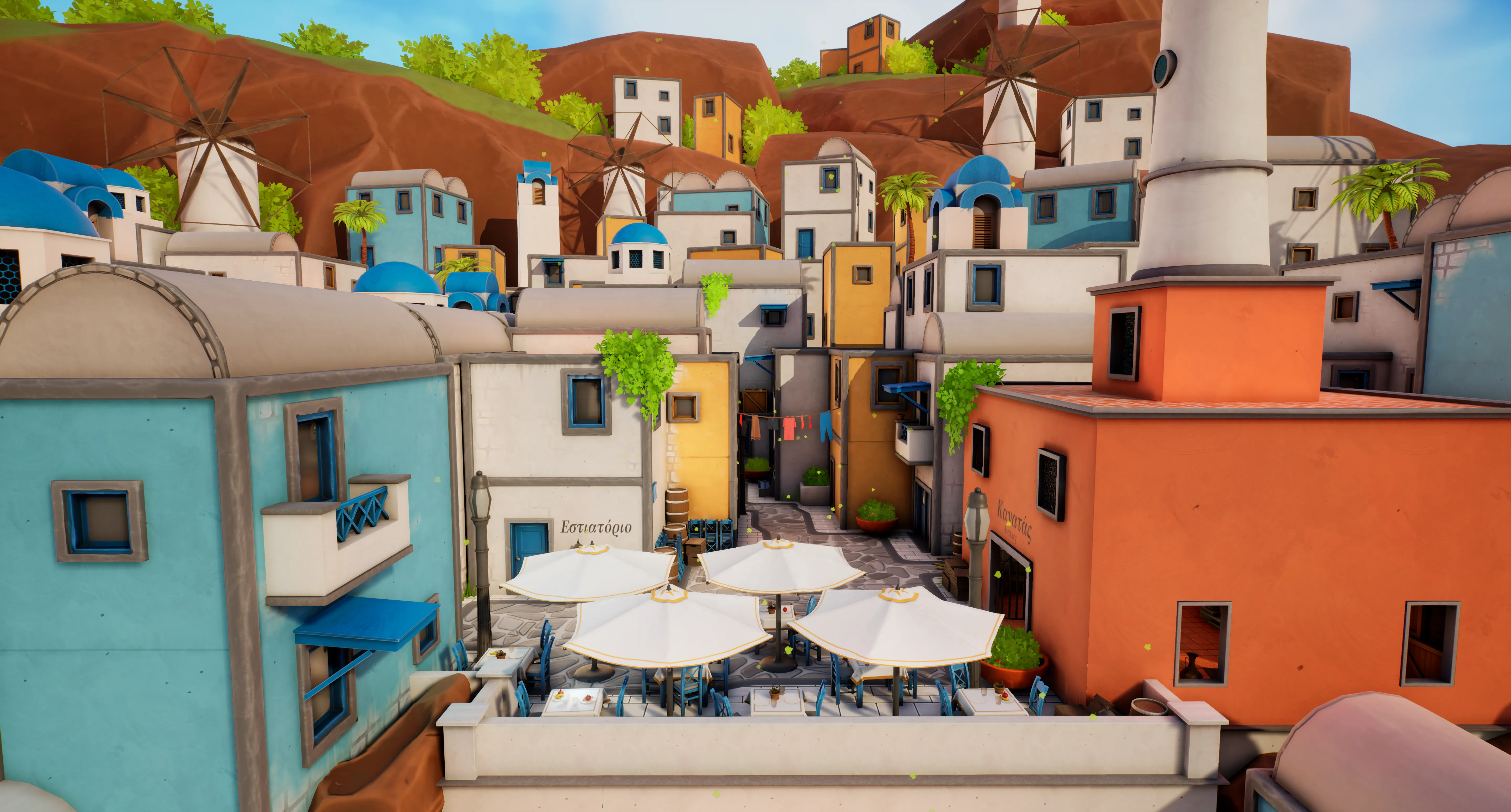 Stylized Greek Island, image 16