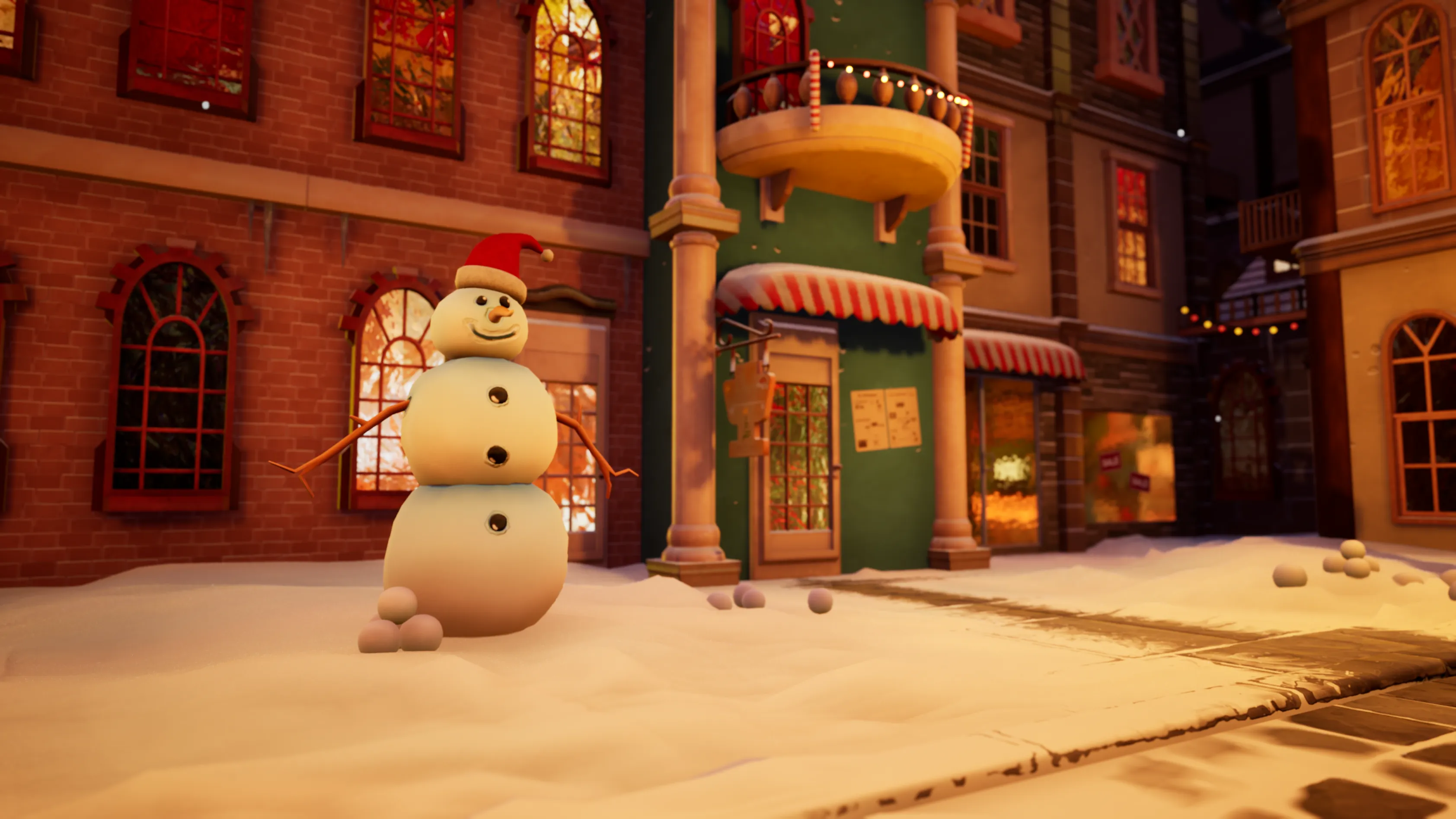 Stylized Christmas Market, image 10
