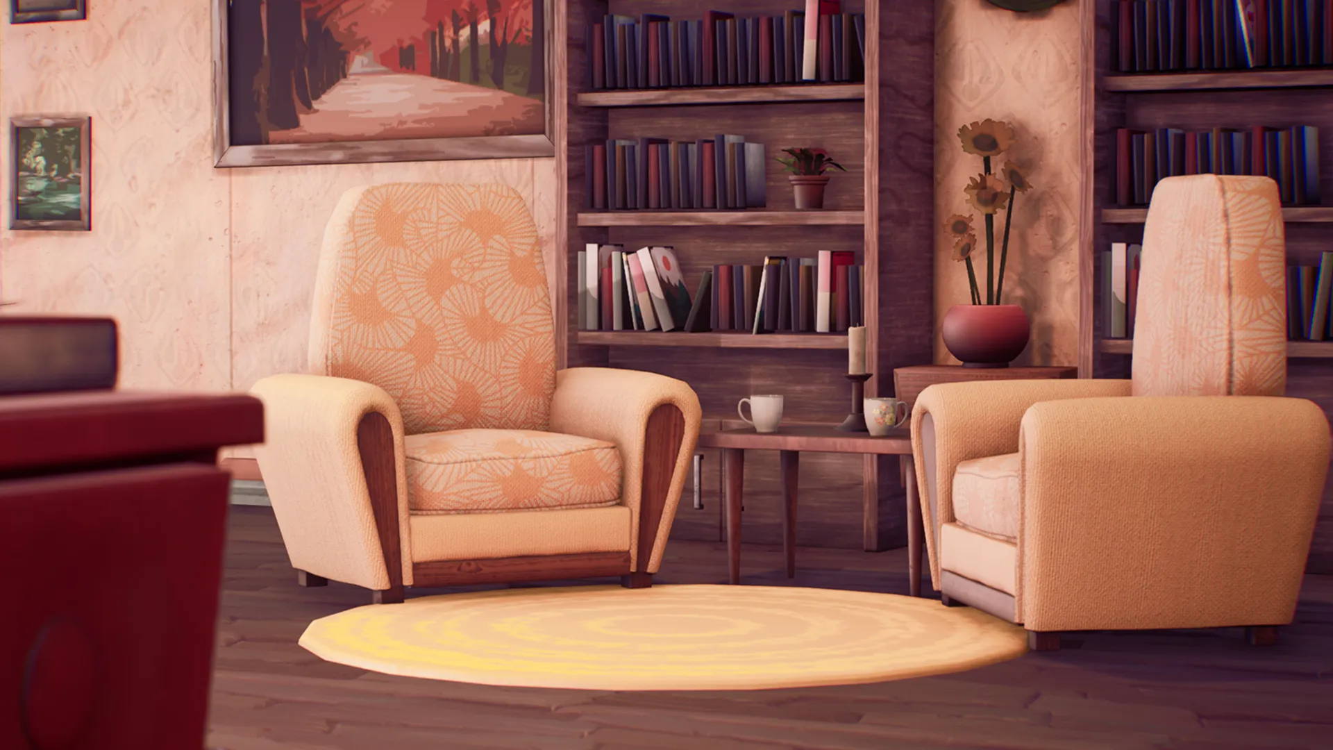 Stylized House Interior, image 7