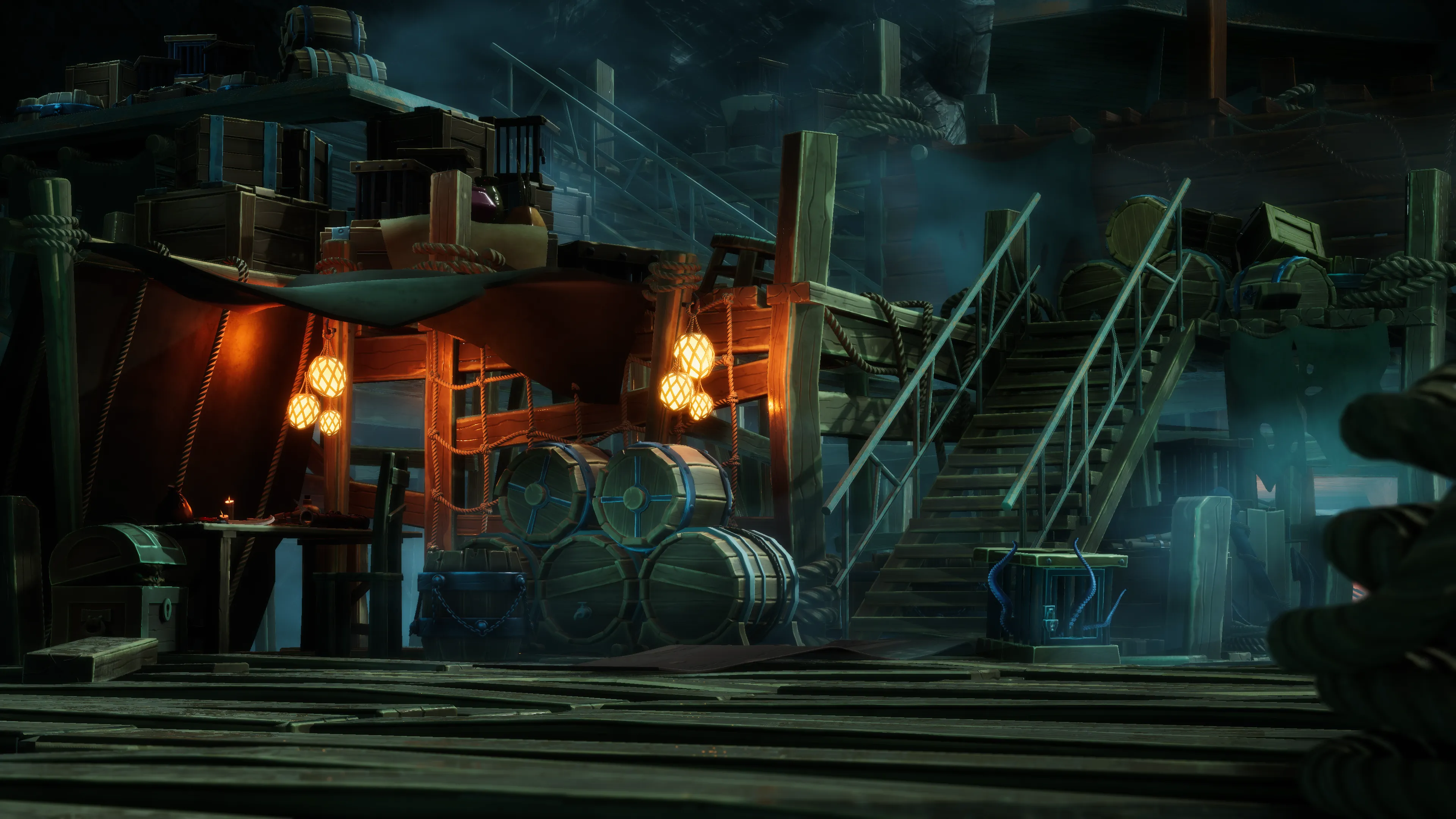 Stylized Pirate Port City, image 41