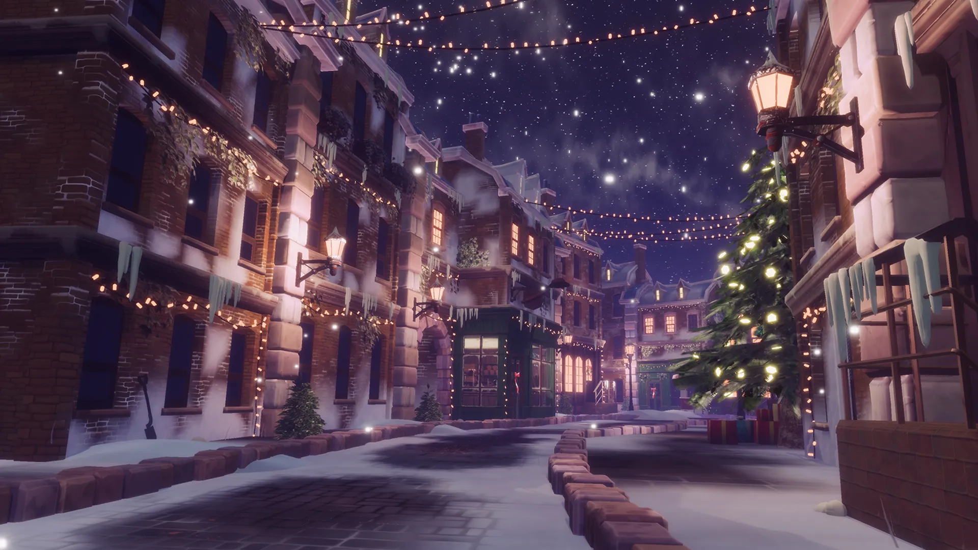 Stylized Christmas Town, image 15