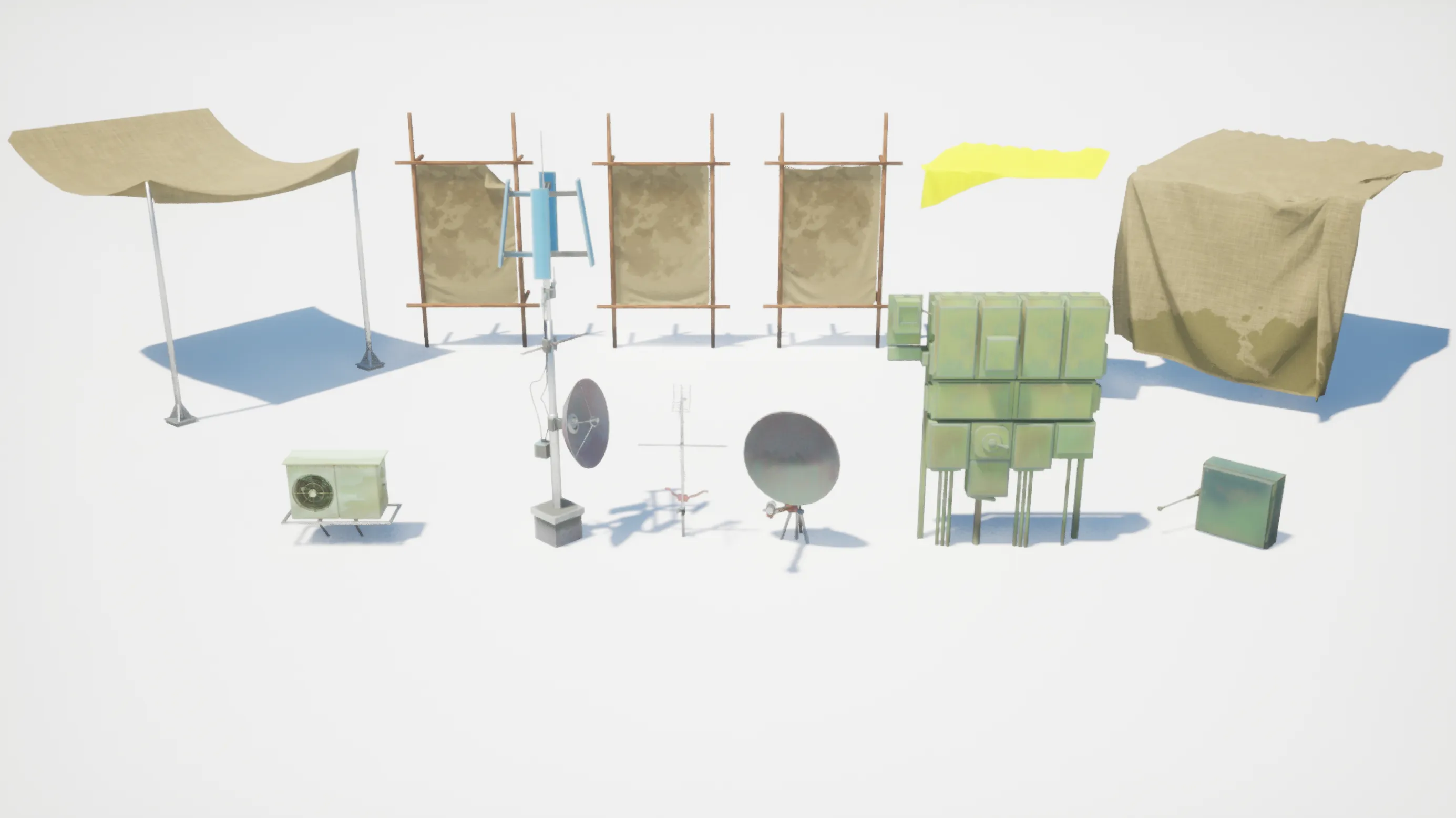 Stylized Floating Slums, image 13