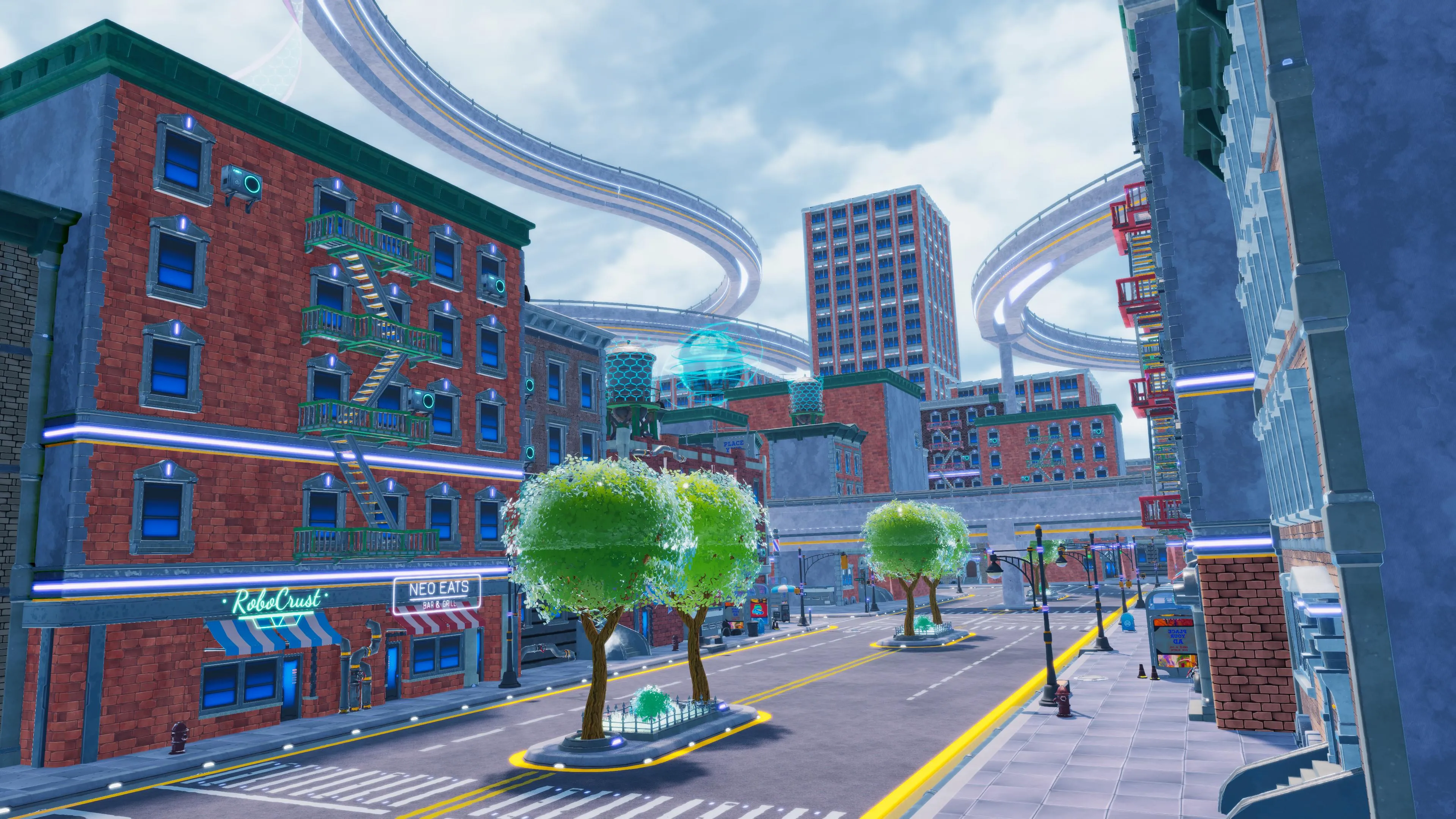 Stylized Sci-Fi Modern City, image 32