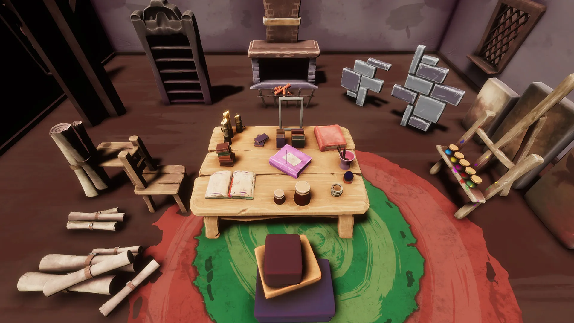 Stylized Wizard Room, image 14