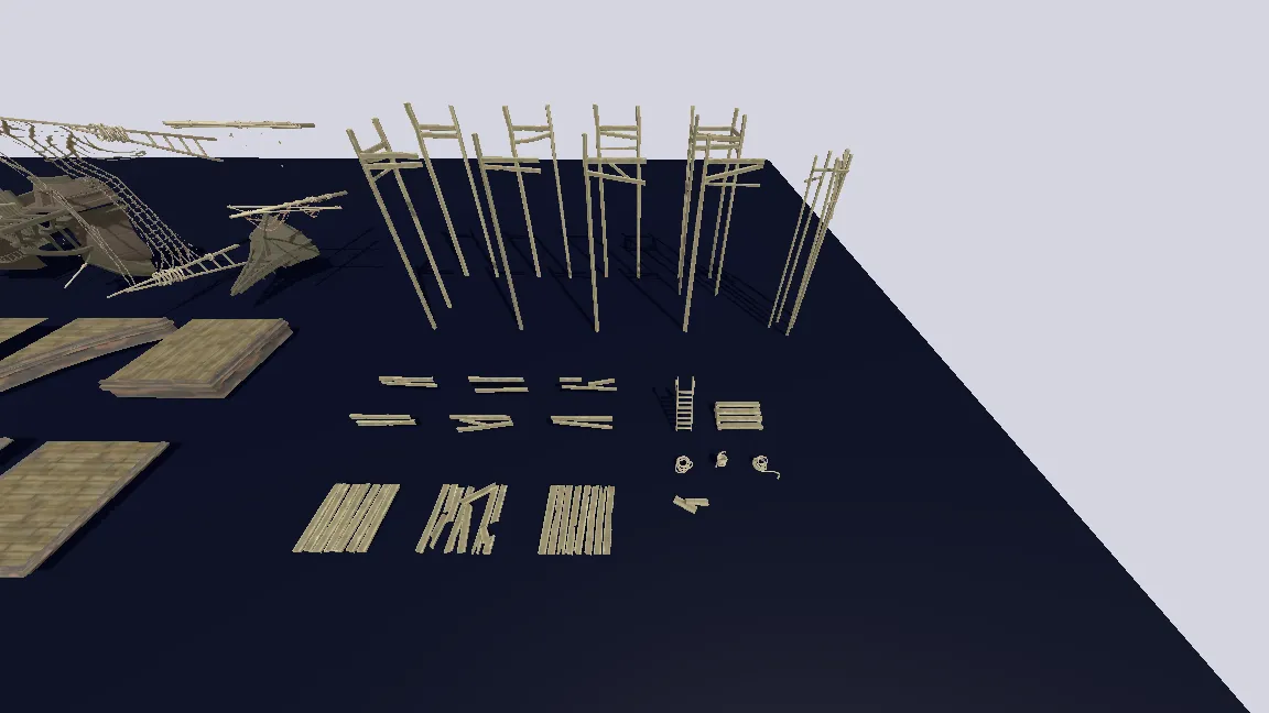 Stylized Pirate Port City, image 33