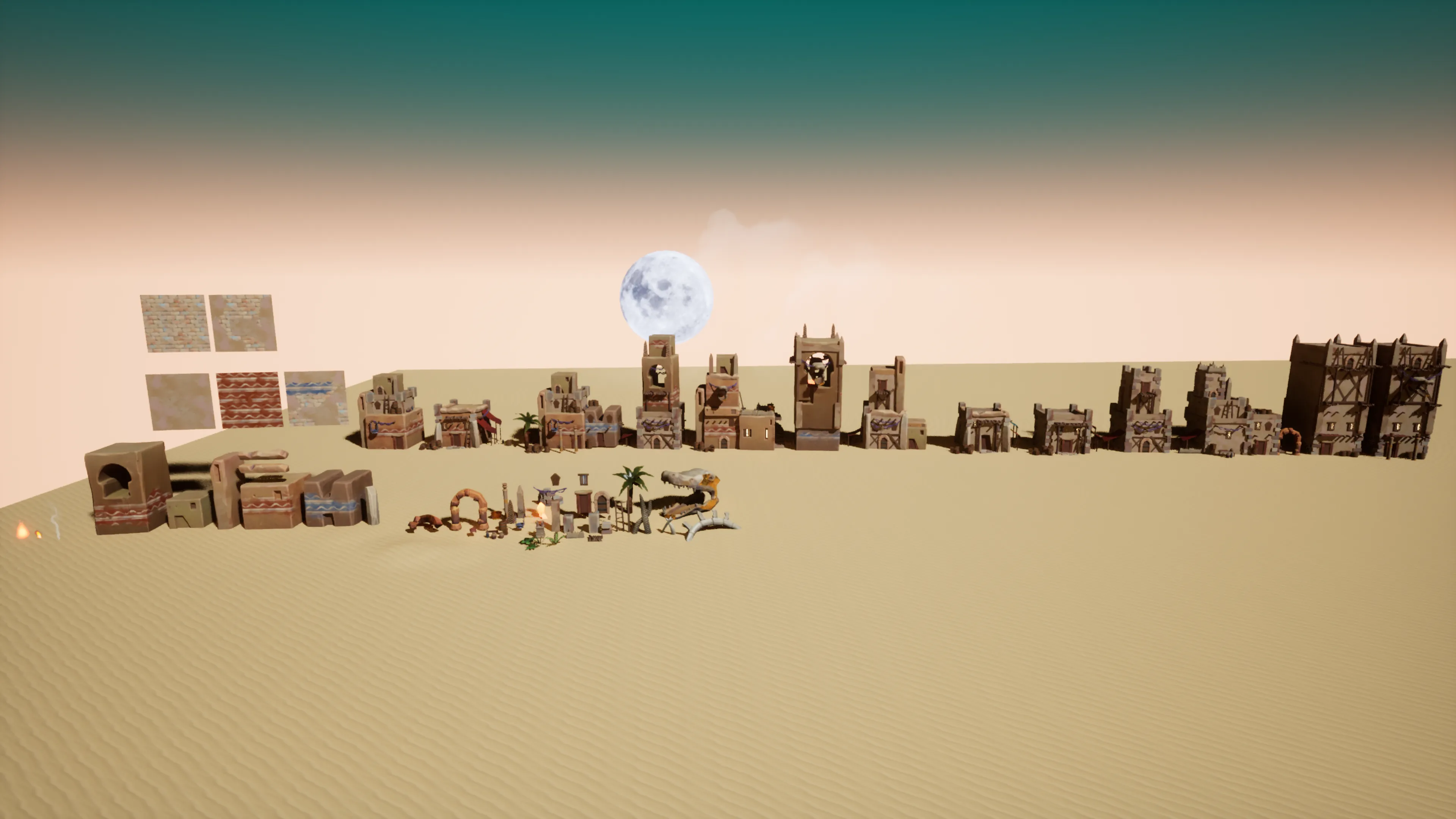 Stylized Desert Town, image 9