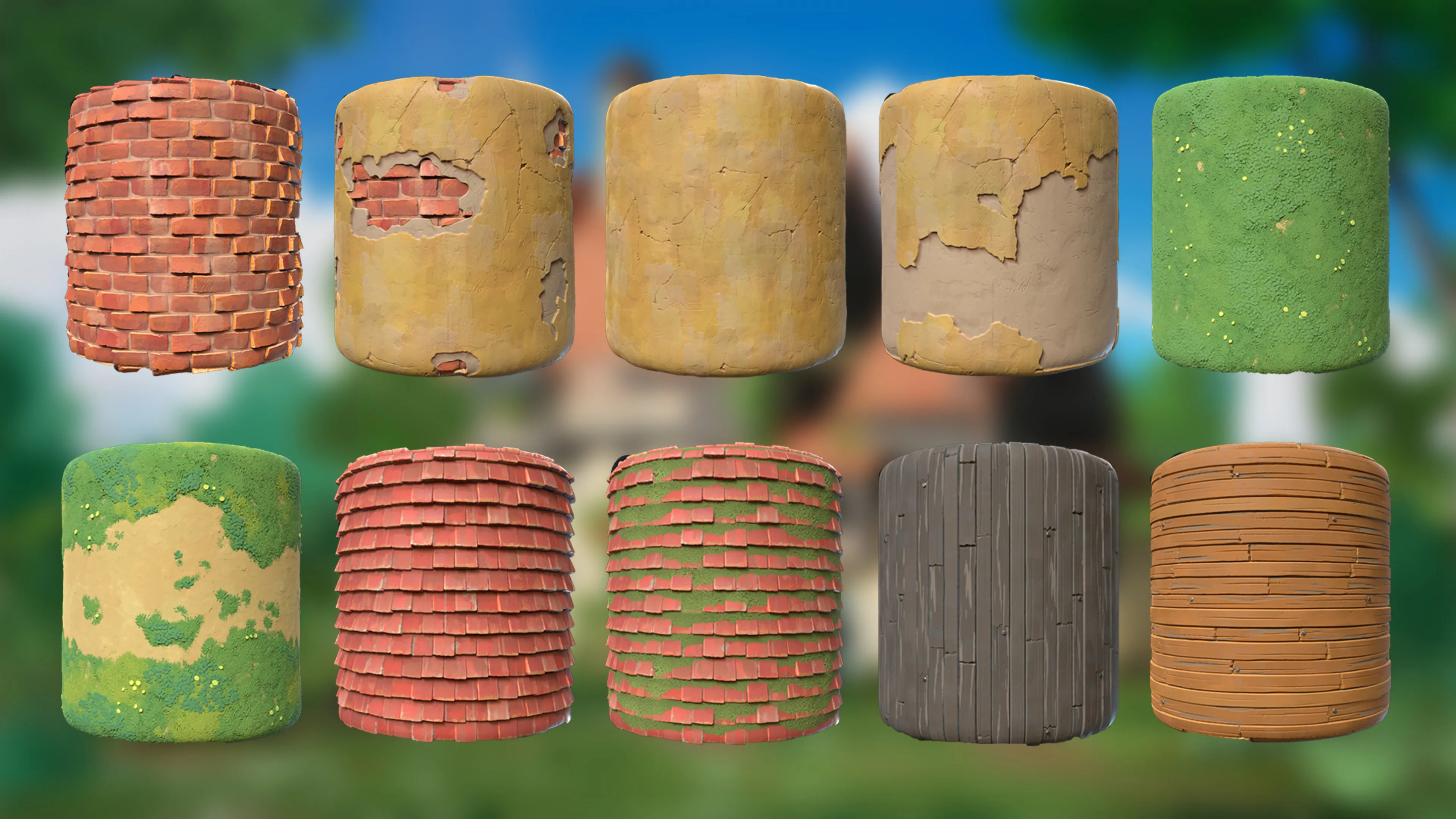 Stylized Medieval House, image 9
