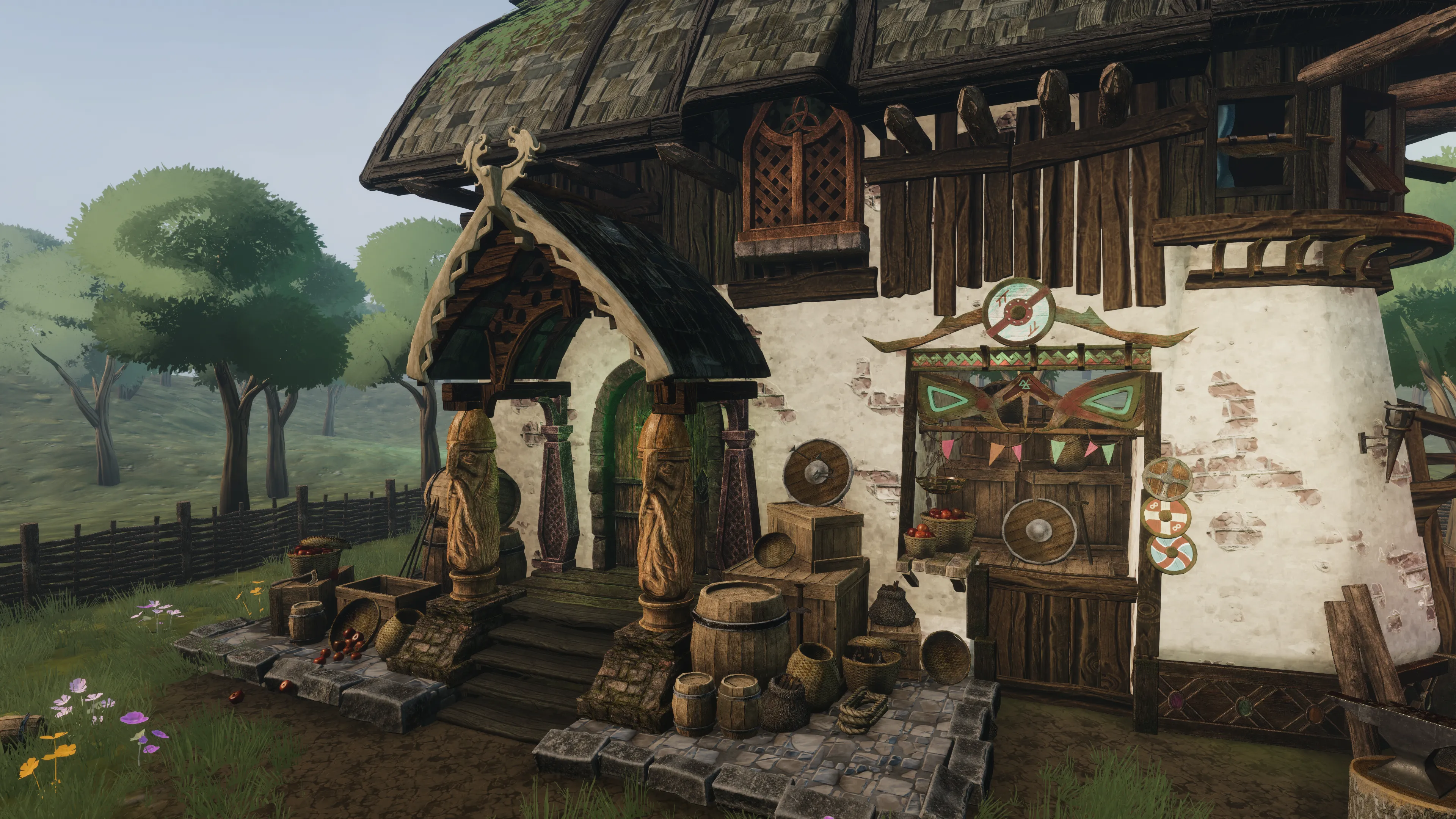 Stylized Viking Hut, image 30
