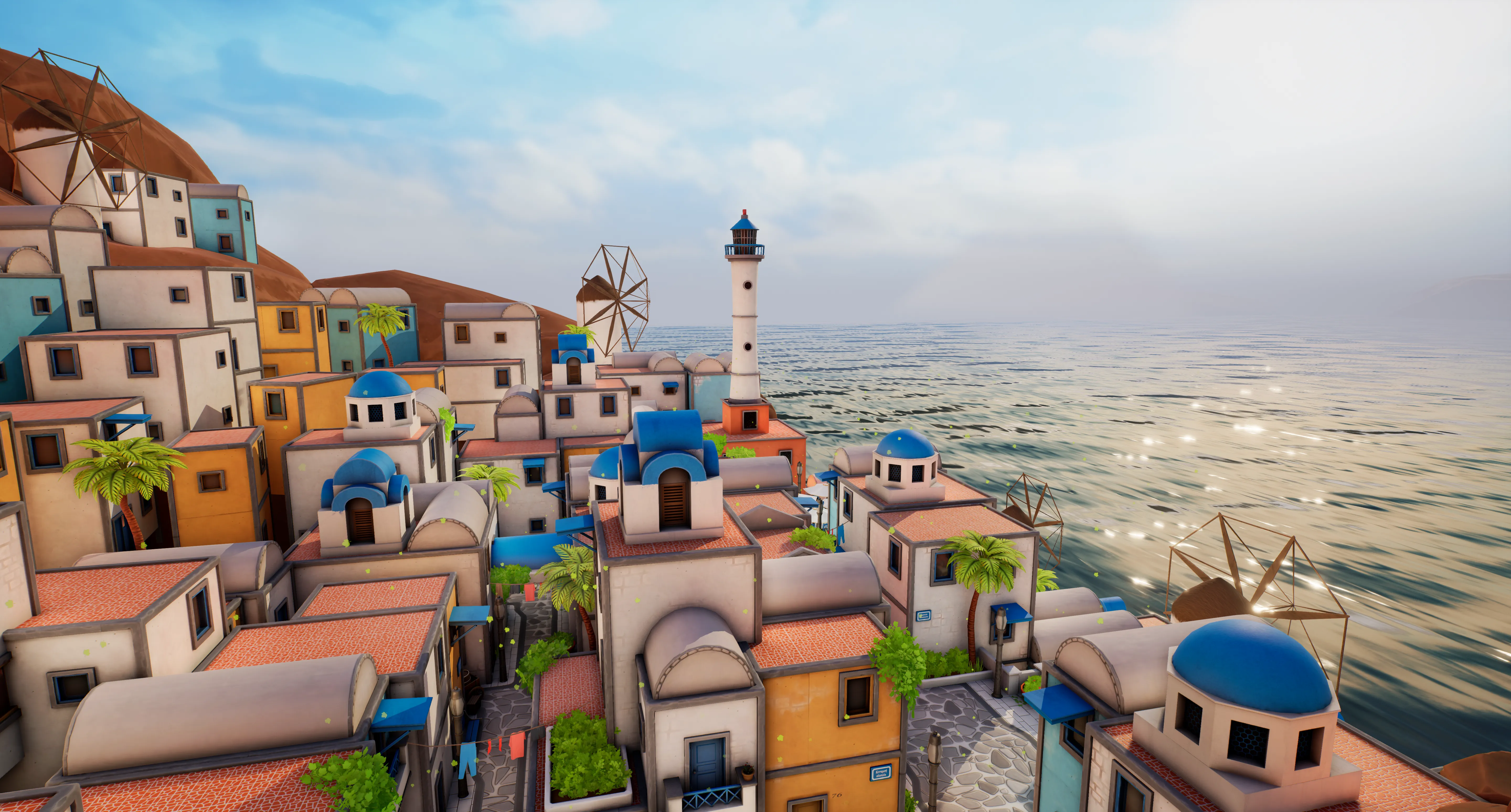 Stylized Greek Island, image 4