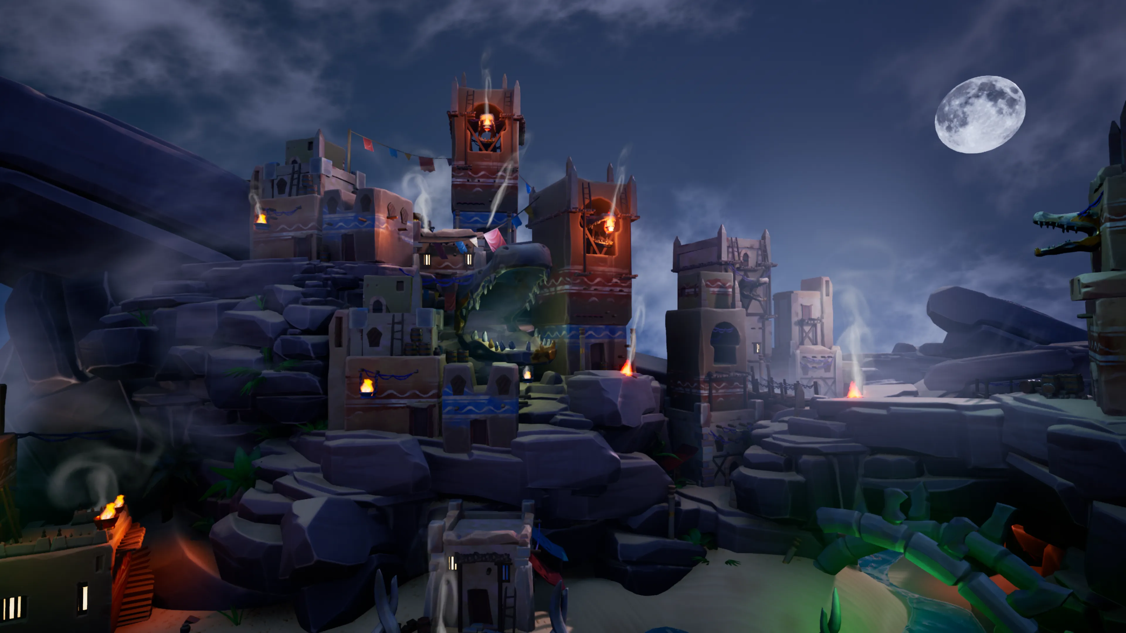 Stylized Desert Town, image 2