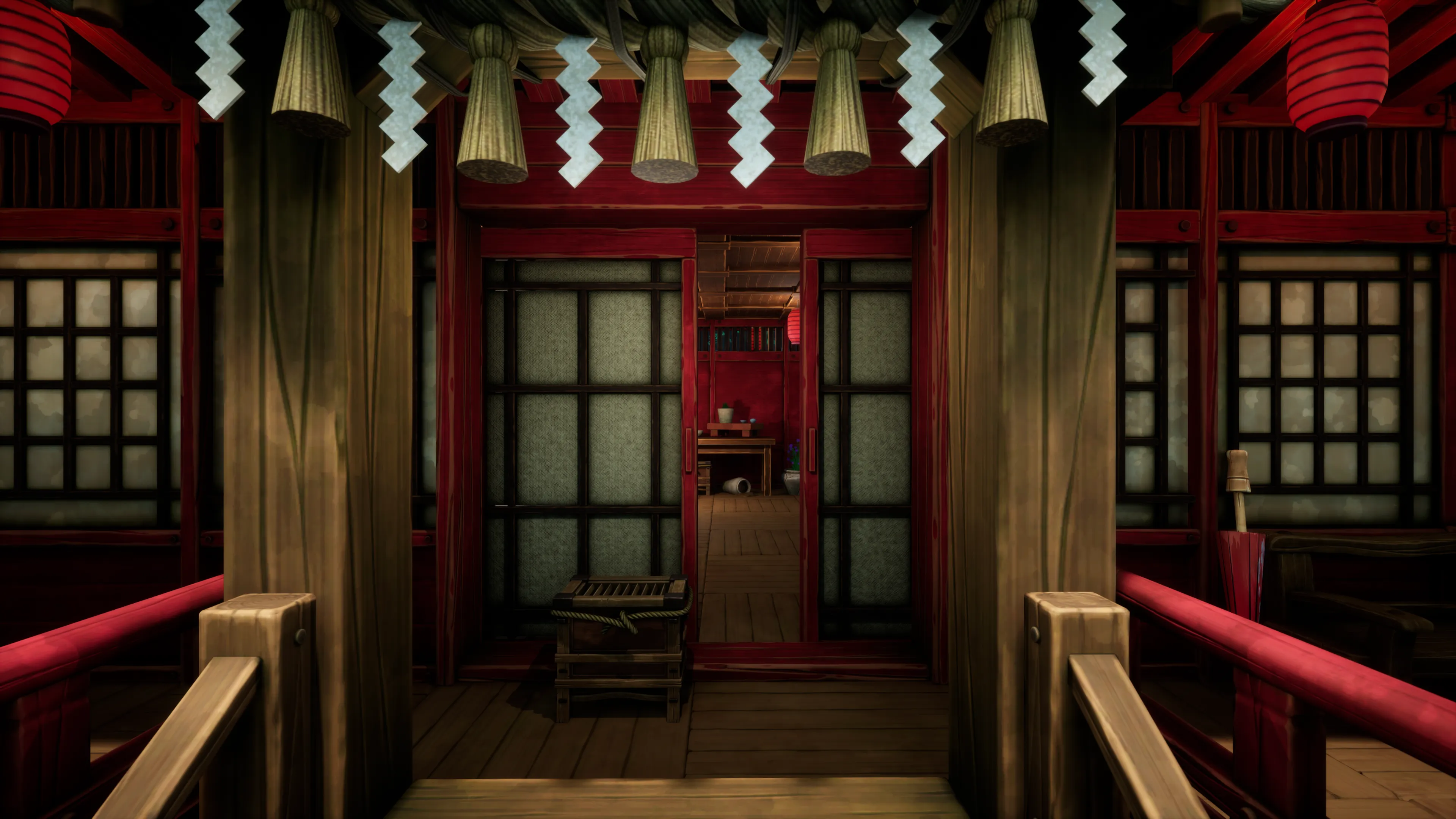 Stylized Japanese Shrine, image 15