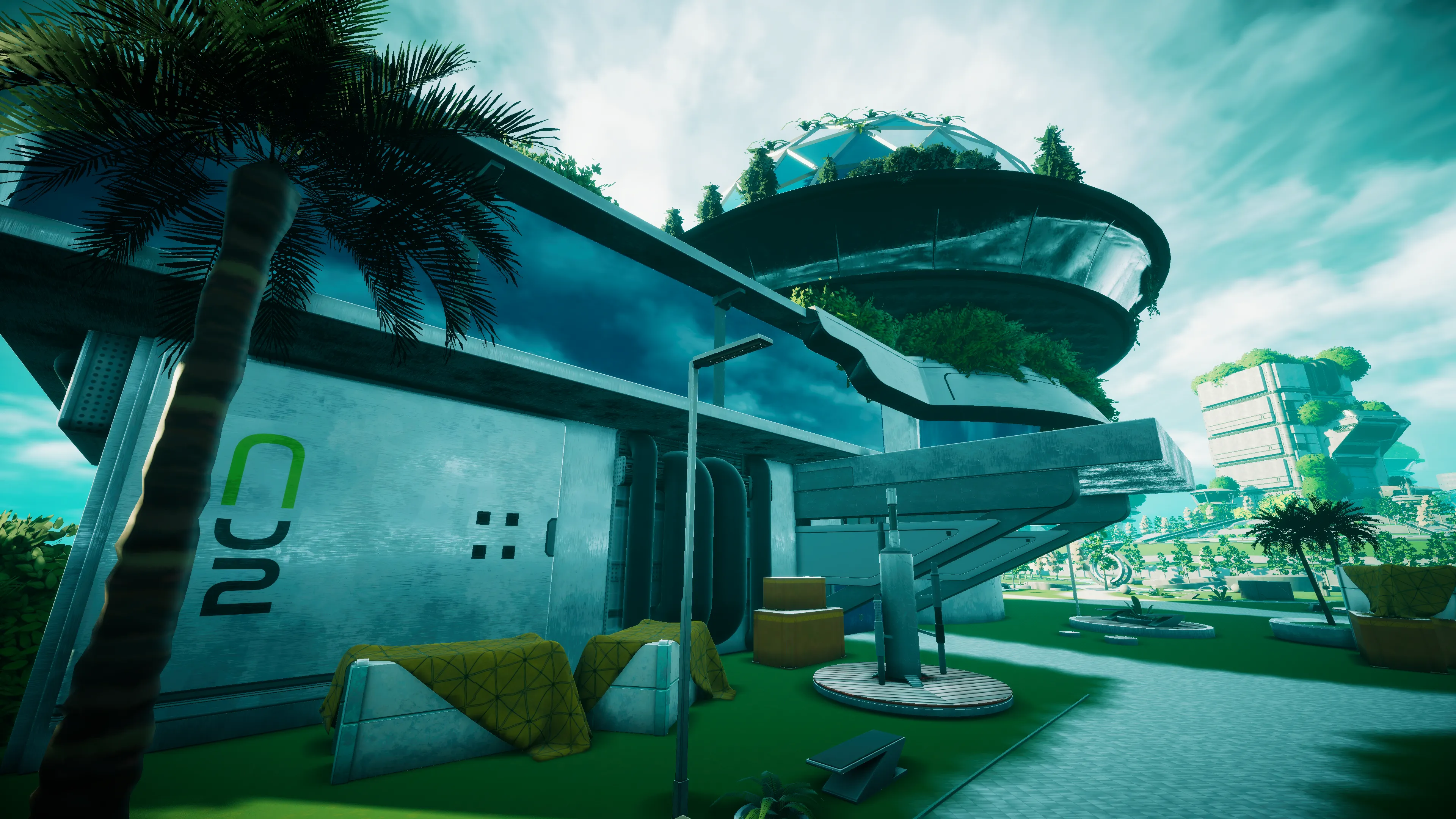 Stylized Solarpunk City, image 19