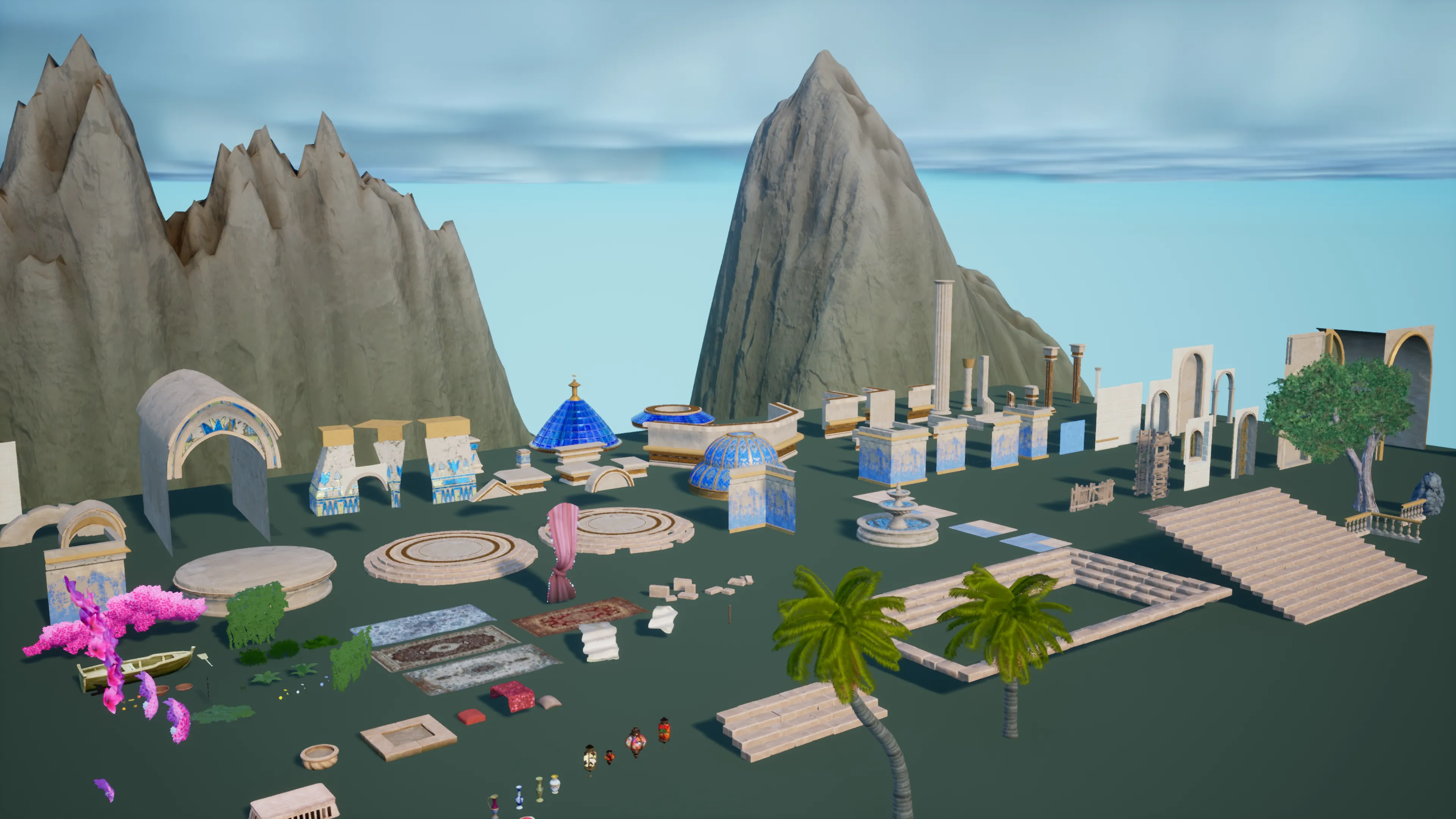 Stylized Paradise Gardens, image 13