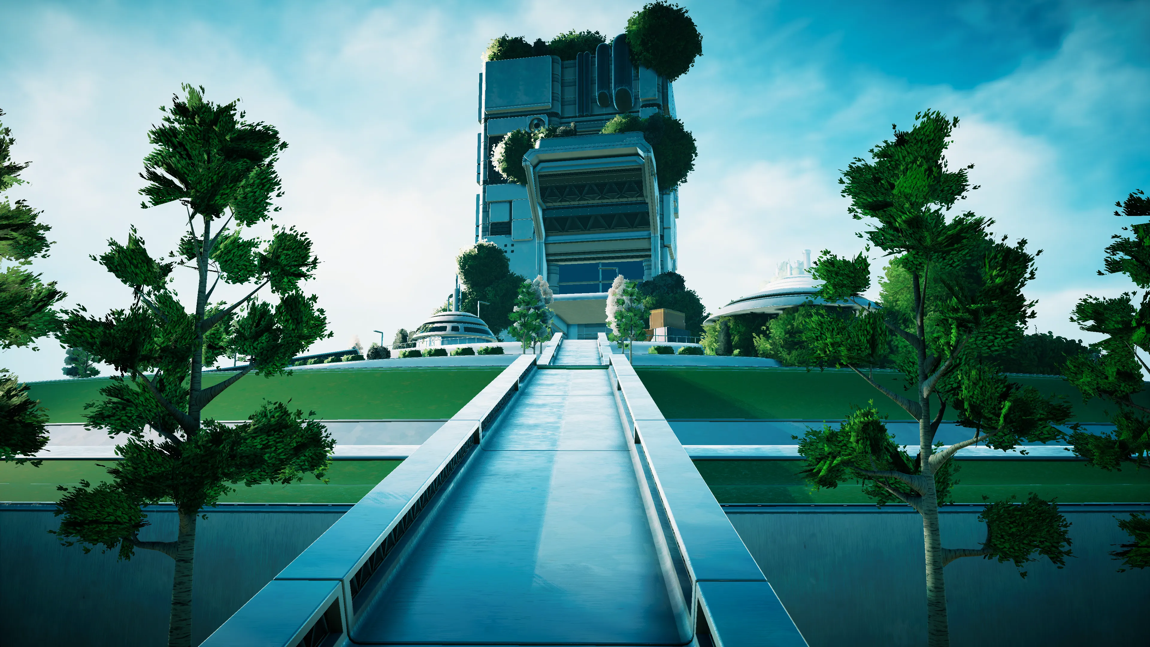 Stylized Solarpunk City, image 24