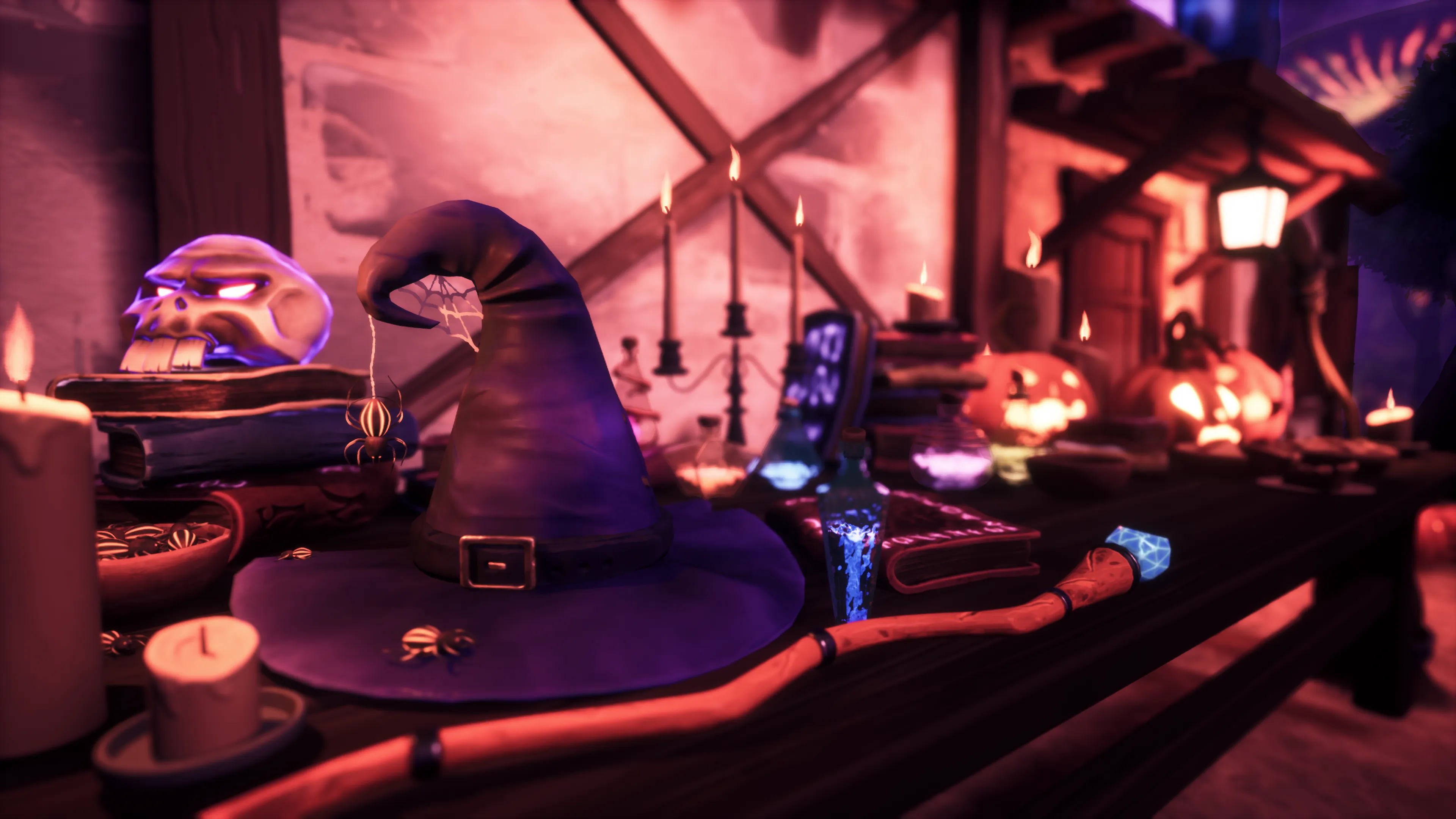 Stylized Halloween Village, image 16