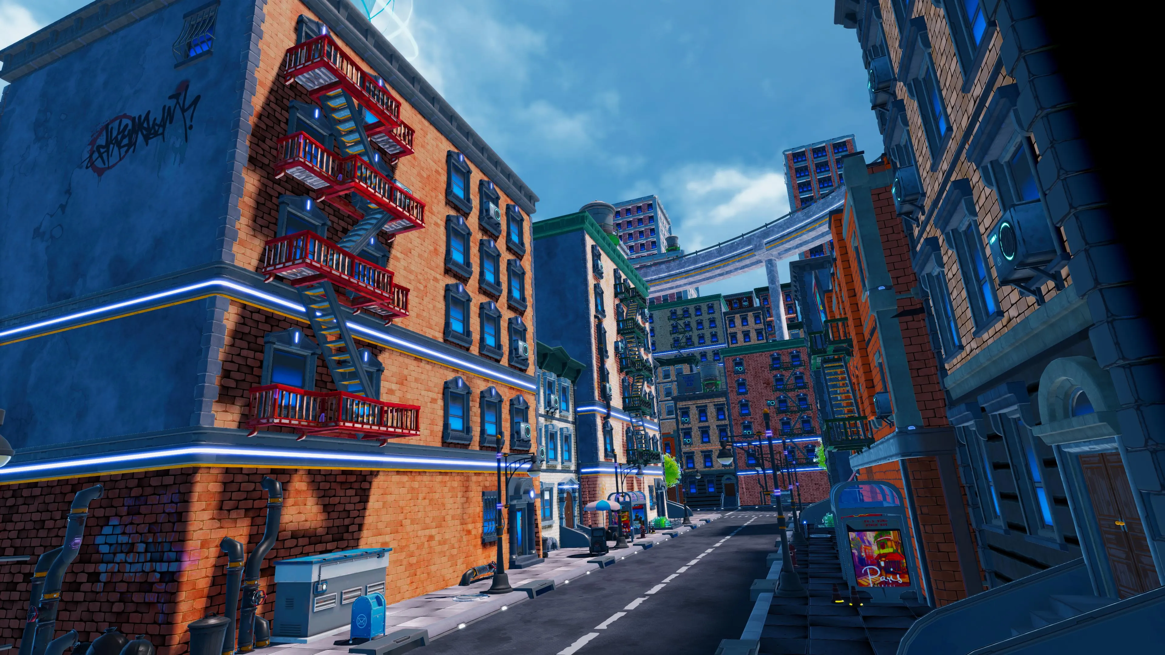 Stylized Sci-Fi Modern City, image 27