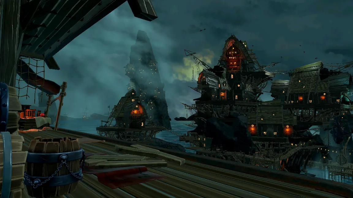 Stylized Pirate Port City, image 27